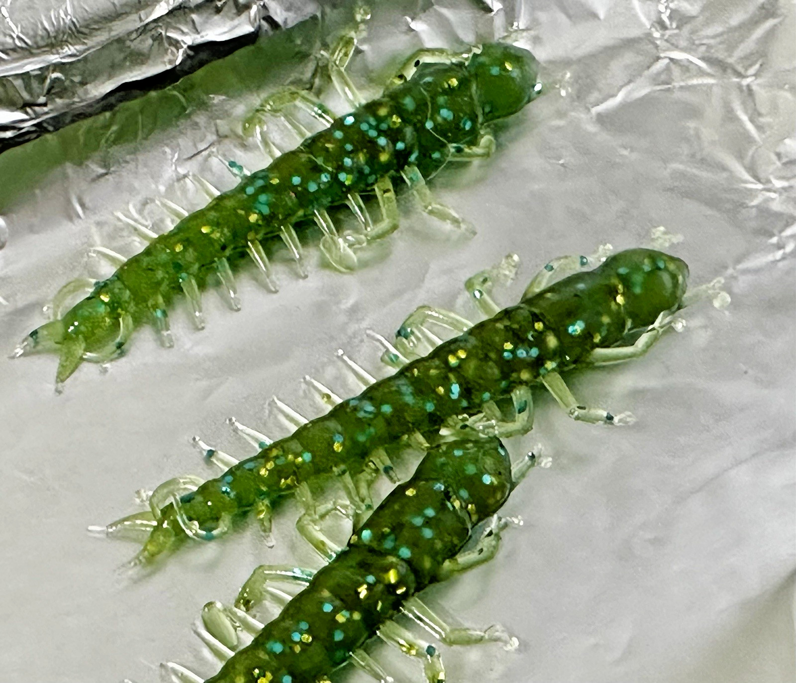 Soft Plastic 3" Hellgrammites Fishing Baits