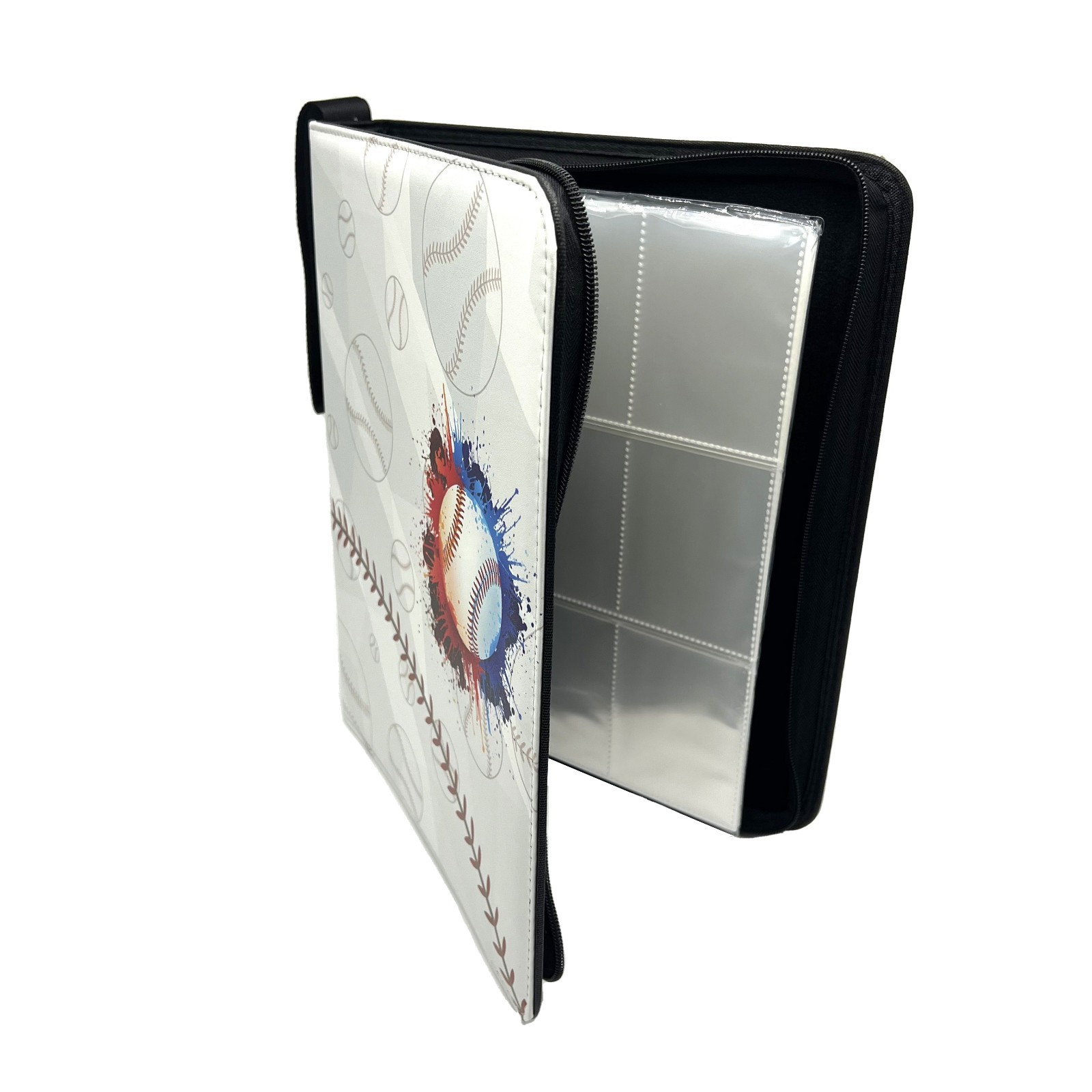 9 Pocket Baseball, Sports Card Binder, Trading Card Binder with Sleeves, Collect