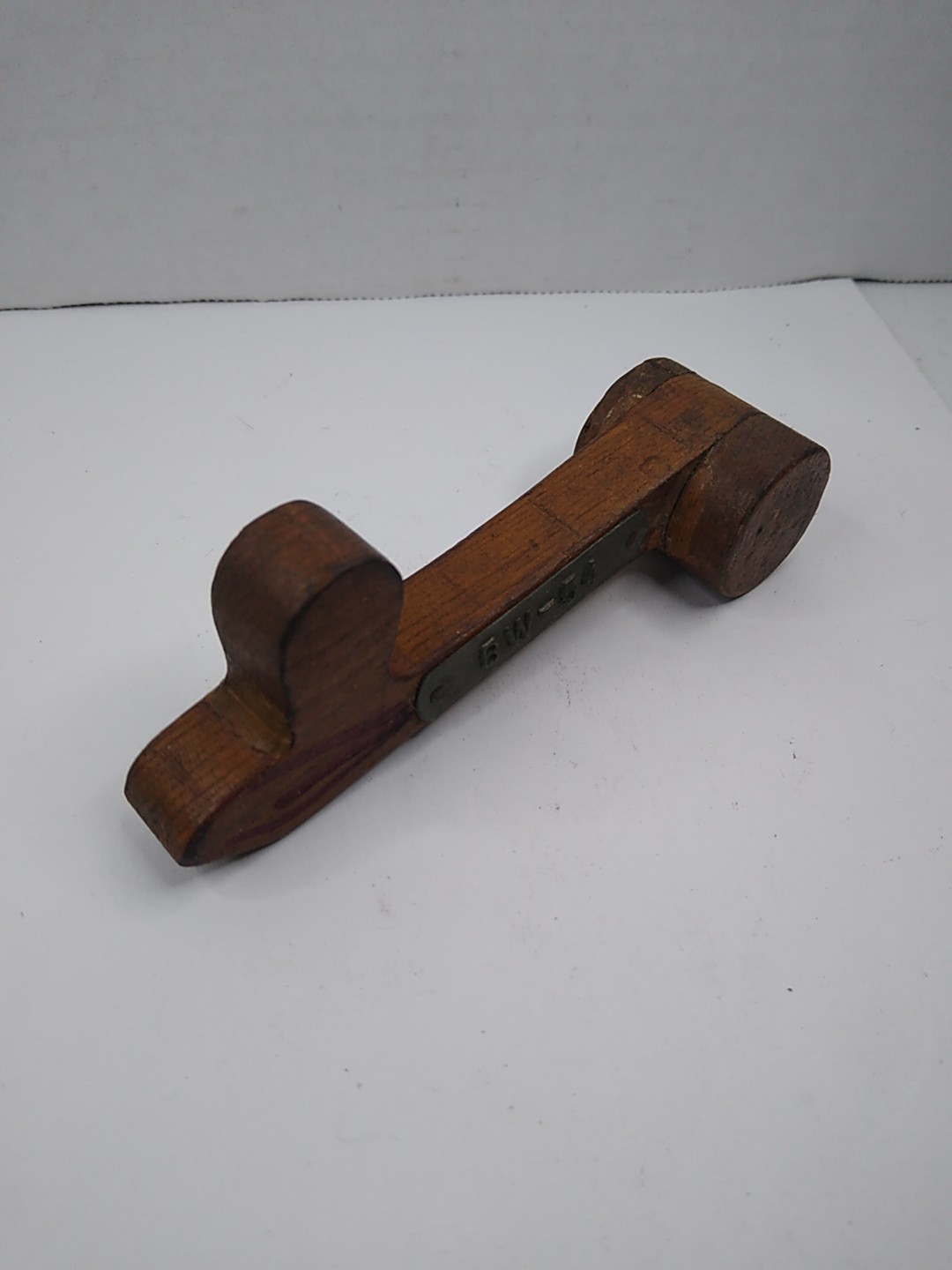 Vintage Wooden Wood Foundry Industrial Mold R.J. Reynolds Steampunk Art