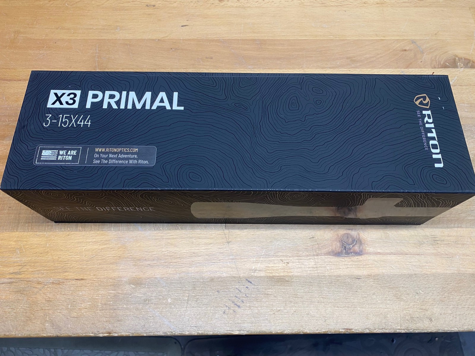 Riton X3 Series Primal Rifle Scope 3-15x44 SFP 30mm PDTR SIDE FOCUS 3P315AS