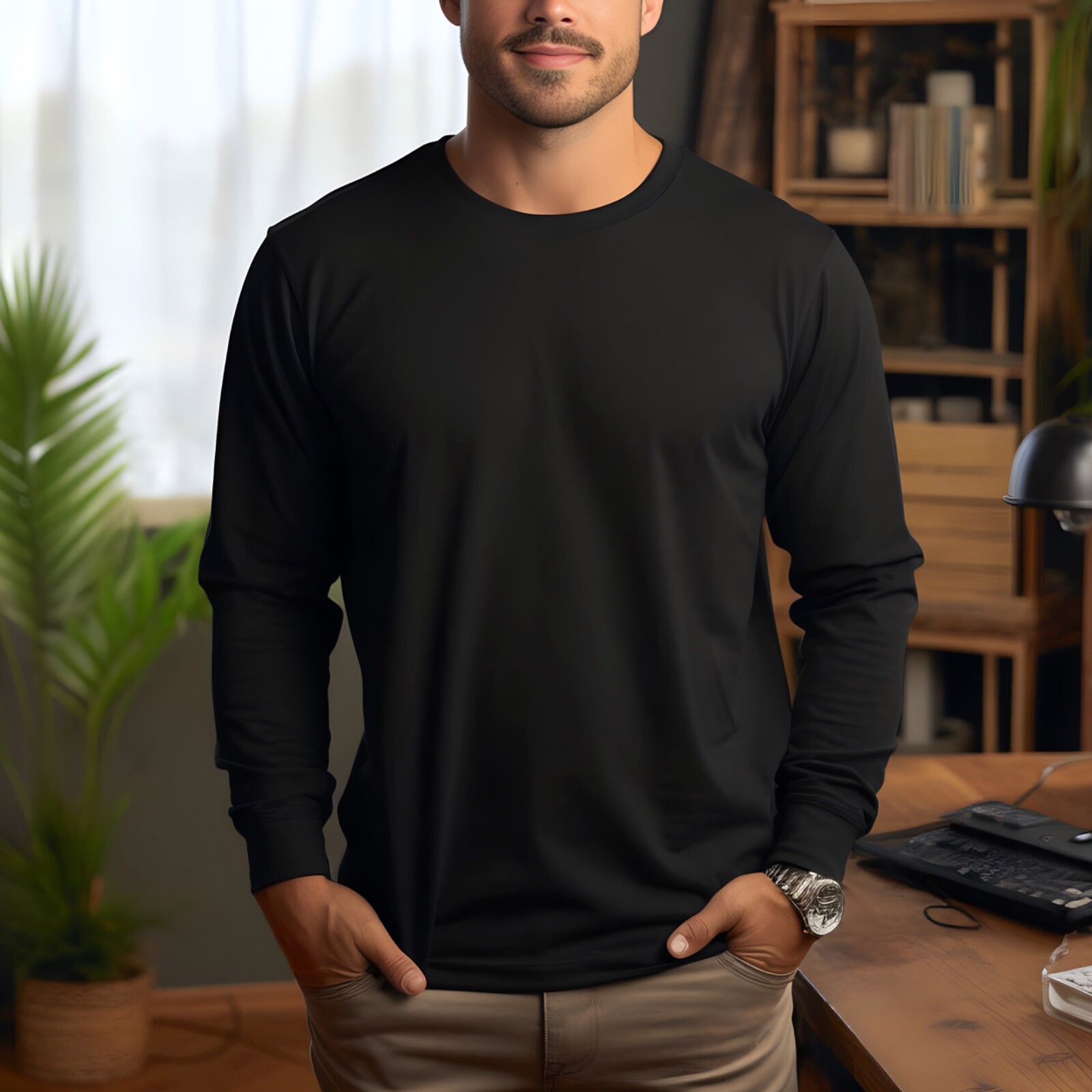 DRI-FIT Performance Long Sleeve T-Shirts, UPF 50+ Sun Protection Shirts