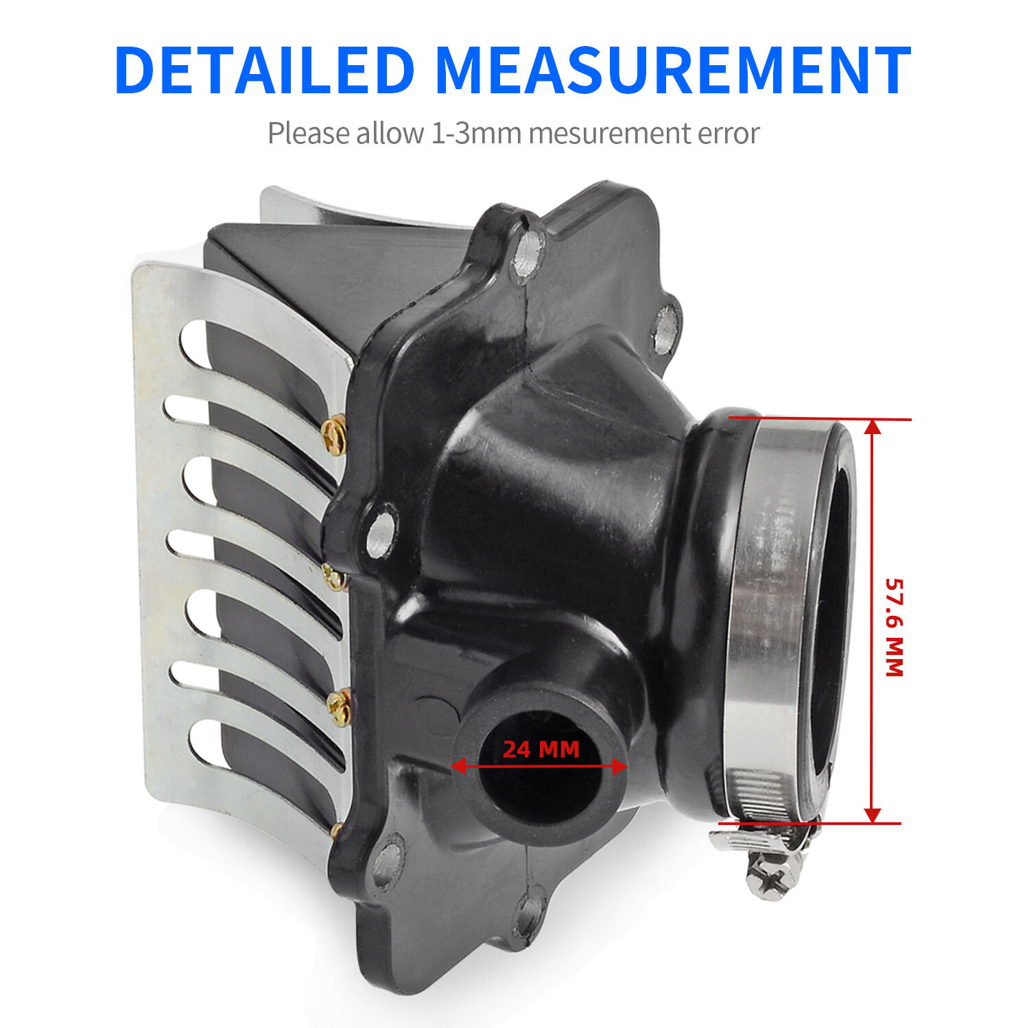 2X Carb Flange Intake Socket Reed Valve For Ski-Doo Legend 700 800 Legend GT 700