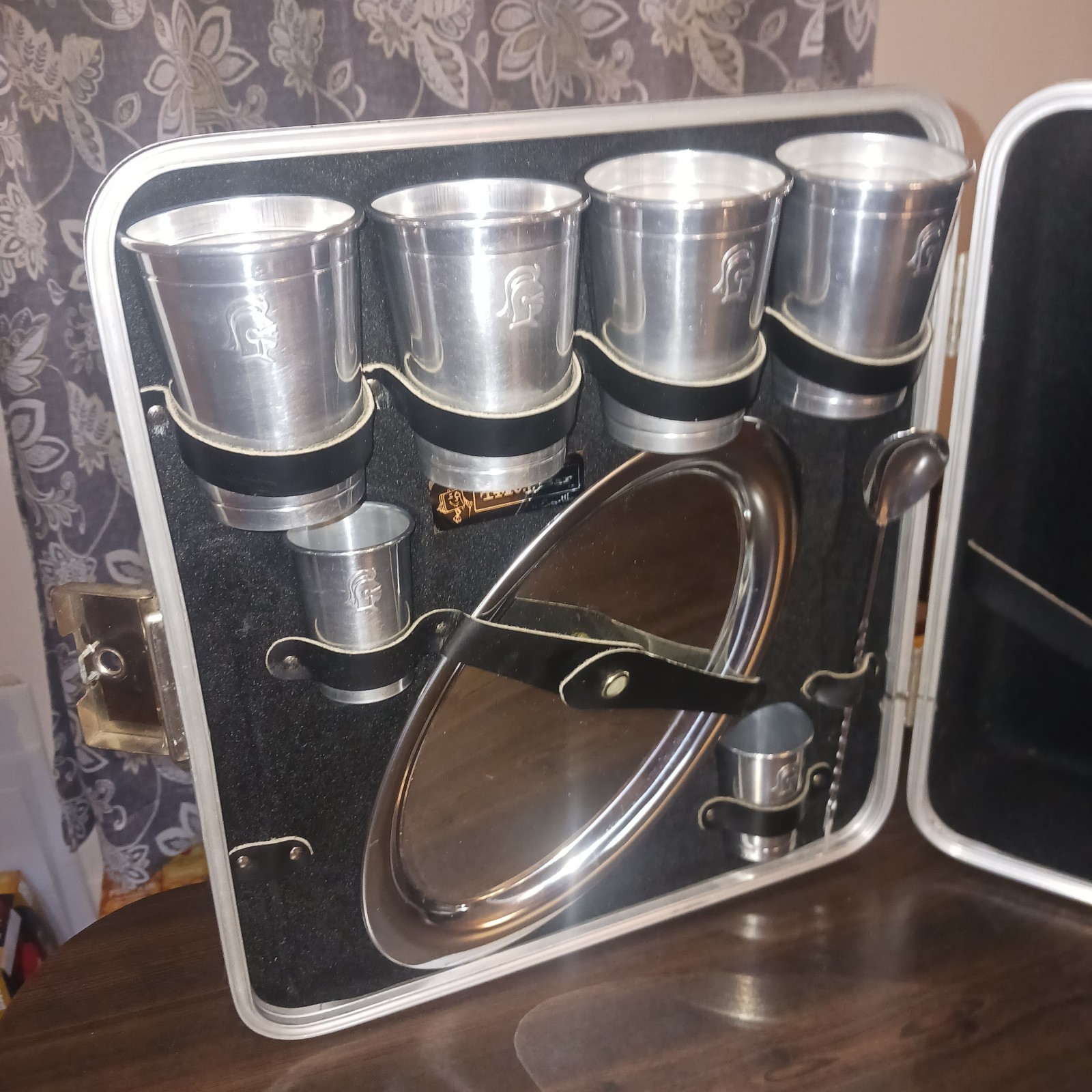 Vintage The Original Trav-L-Bar by Ever-Wear Travel Camping BAR Set sku32