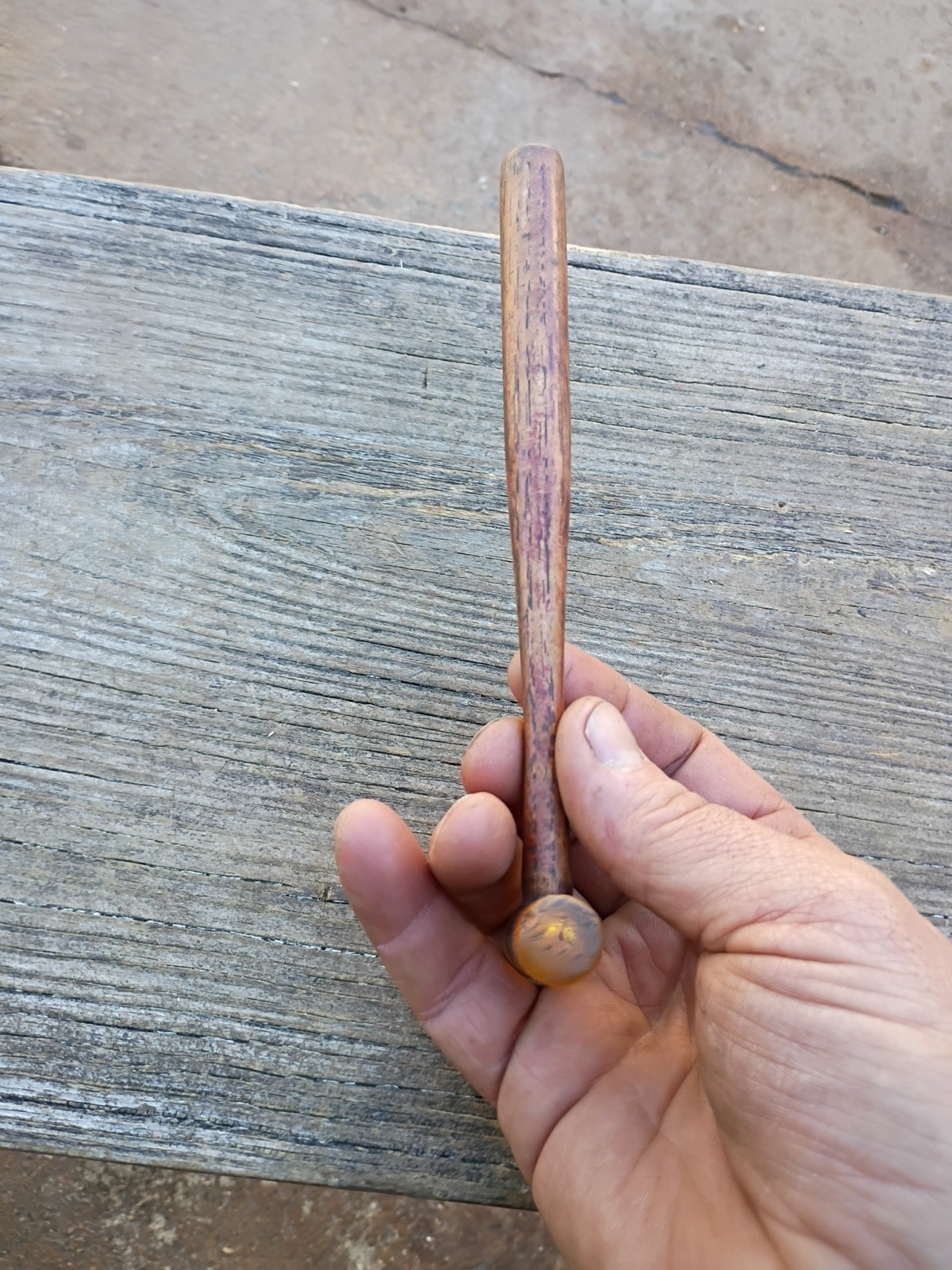 Vintage Stanley No. 592 Small Soft Face Hammer Mallet USA Wood Handle 8 inches