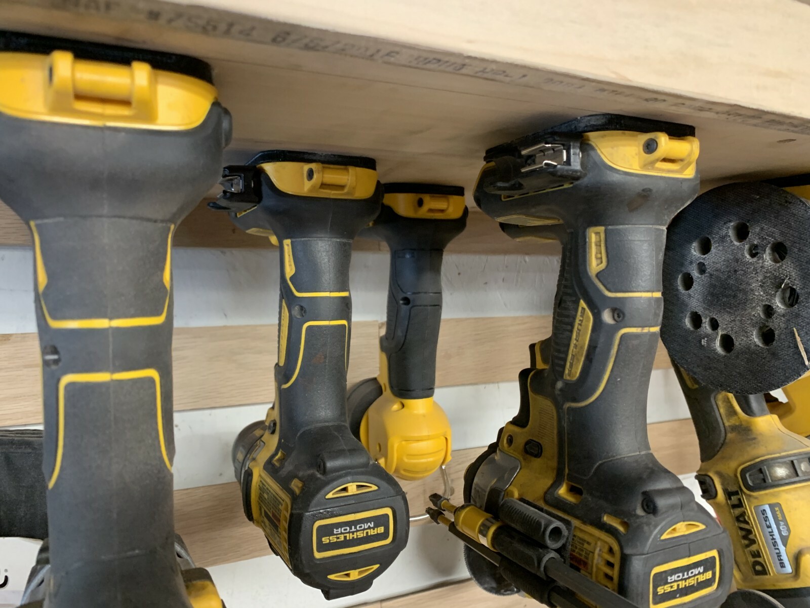 **2 Pack** Dewalt 20V Battery Slot Tool Holder Mount