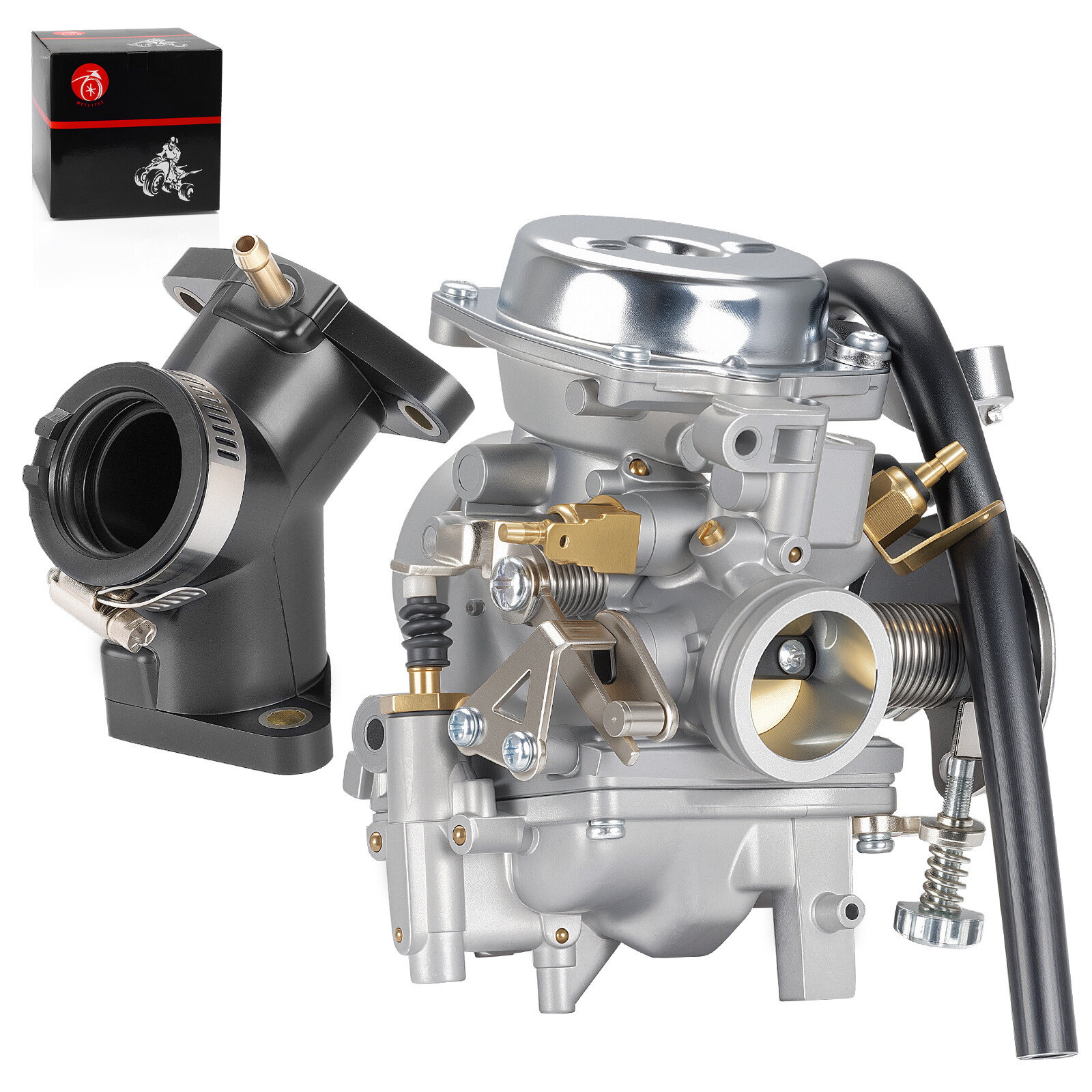 Carburetor Carb W/ Intake Manifold For Yamaha XV250 V-star Virago 250 Route 66