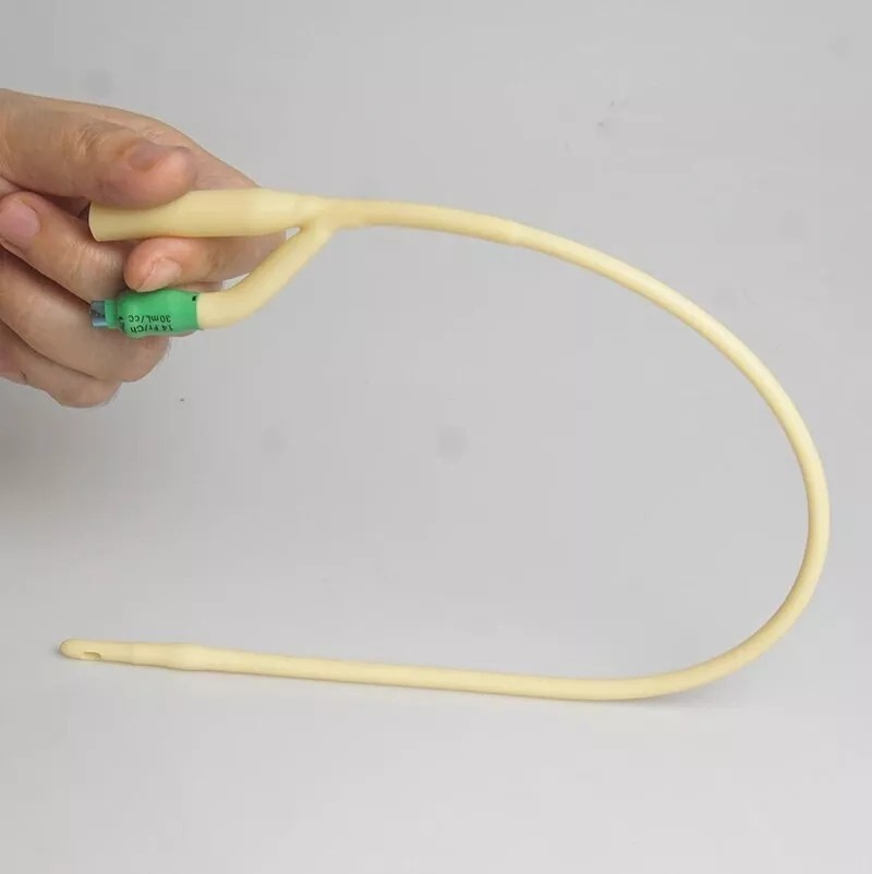 2-Way Urethral Foley Catheters, Sterile High quality, Pliable, Silicone- Coated