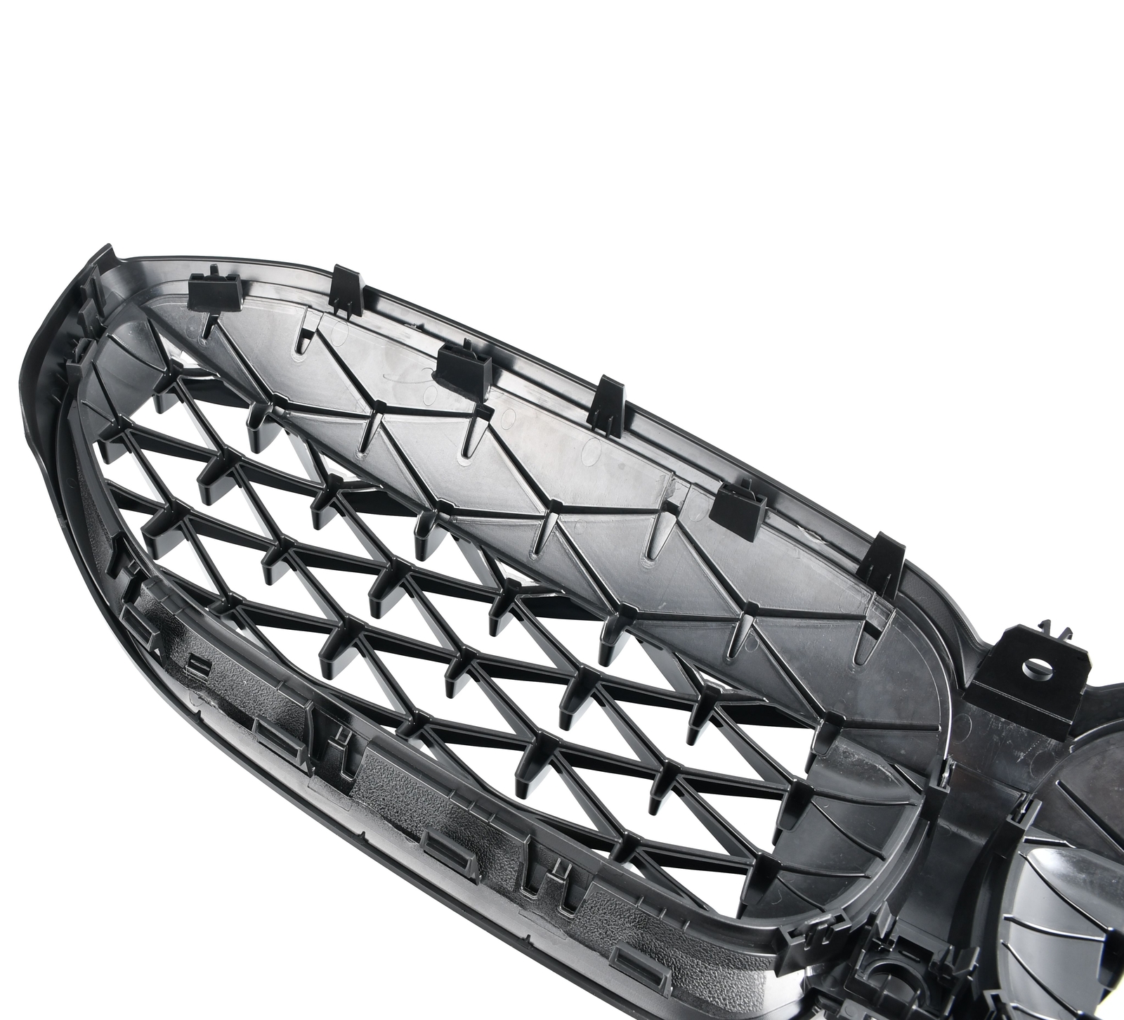 Glossy Black Front Kidney Diamond Grill Grille for 2019-2022 BMW G20 330i M340i