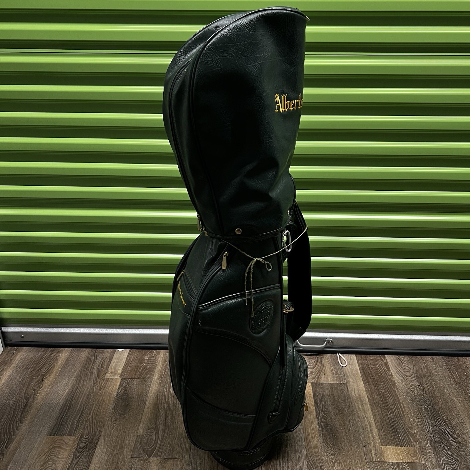 VTG Alberto Jemmer London Golf Club Prestige Members Golf Bag RARE Green