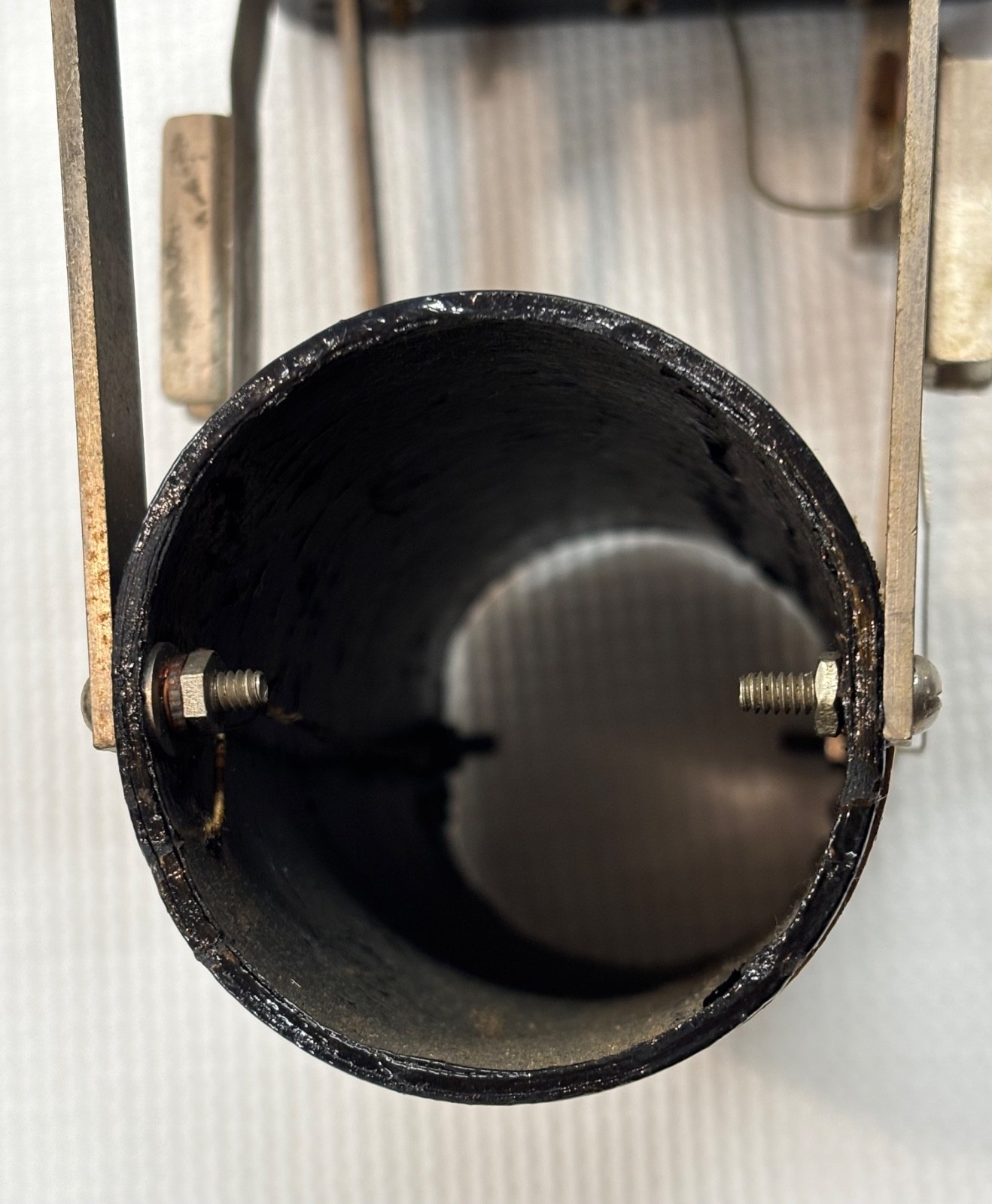 Antique Federal Jr. Crystal Radio, Earphones, Philmore Aerial Kit, Cats Whisker