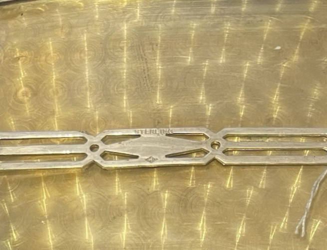 Sterling Silver Cigarette Case ~ 100.1 Grams☚☚☚☚👀