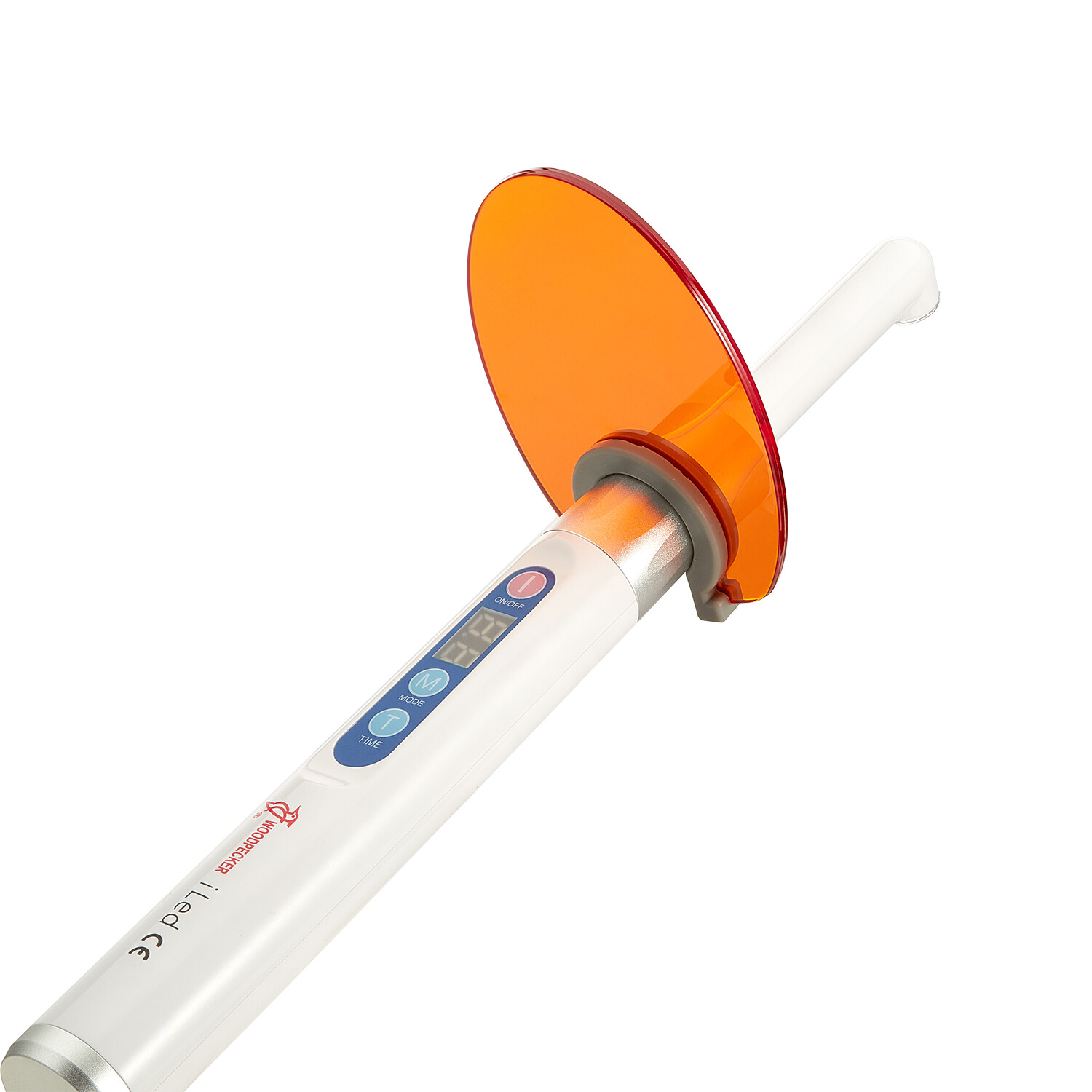 100% Woodpecker Dental iLED Curing Light Lamp Wireless 1 Second Curing 2500mw/c㎡