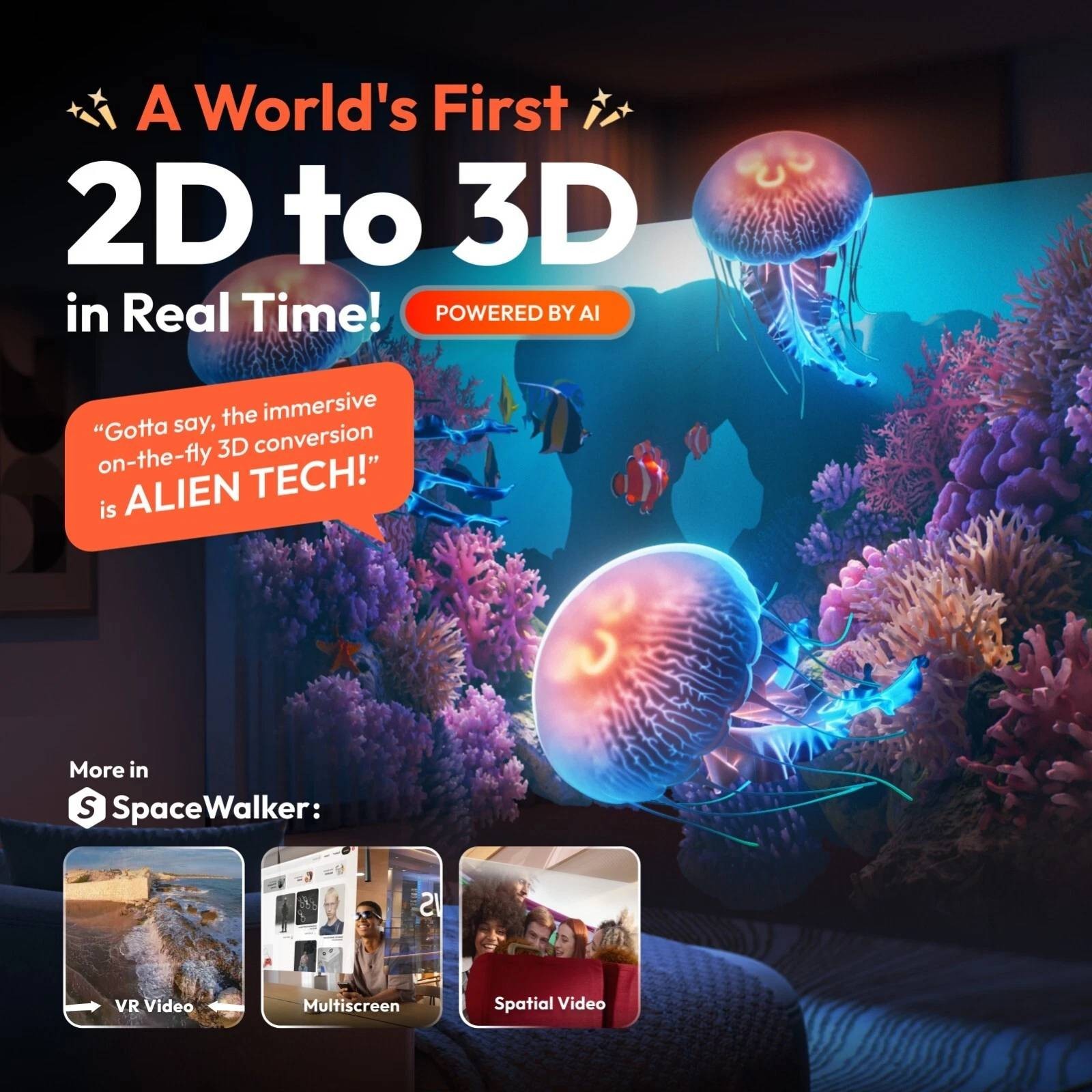 VITURE Pro XR/AR Glasses - 135" 120Hz 1000Nits UltraClarity Display (Very Good)