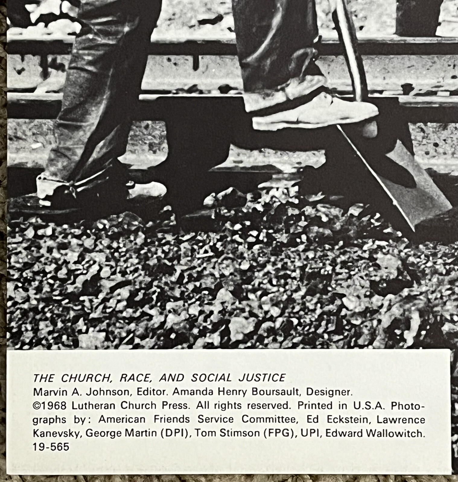 Vintage RARE 1968 Civil Rights Freedom Social Justice Equality Poster 36”X48”