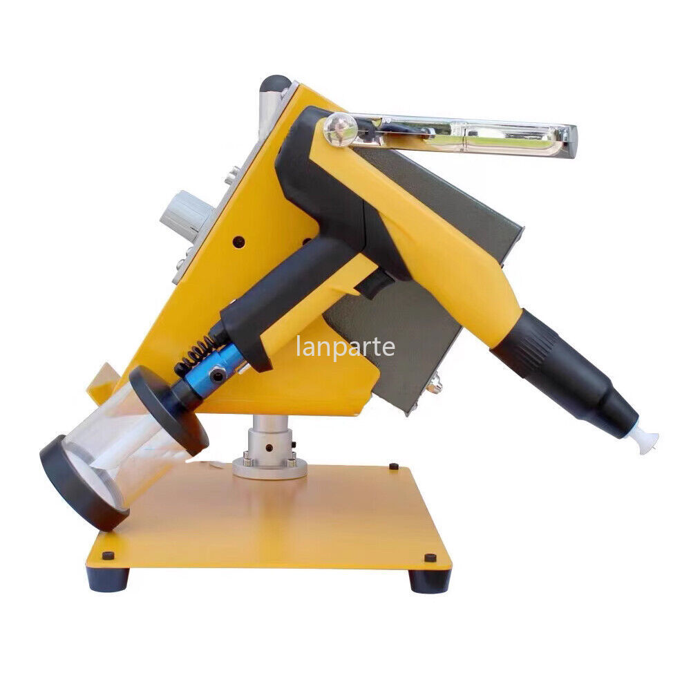 Electrostatic Powder Coating Machine Powder Sprayer Paint System w/Spray Gun+Cup