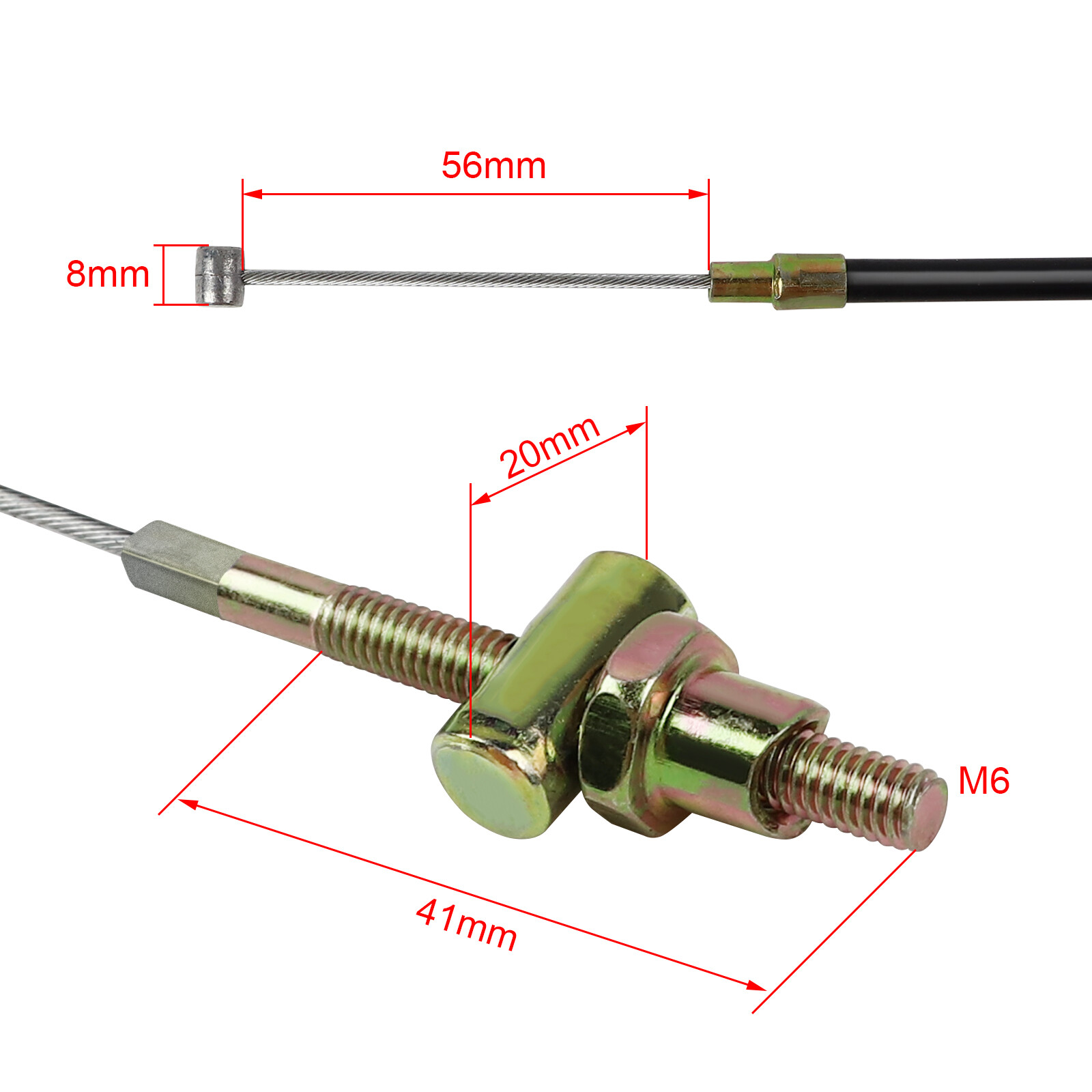 NEW FOR YAMAHA PW50 PW 50 REAR BRAKE CABLE ASSEMBLY DRUM 1981-2009