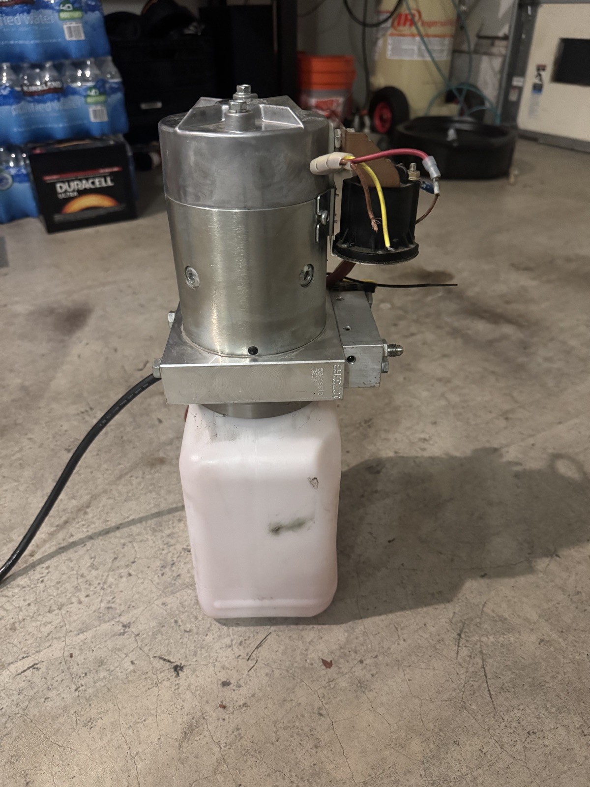 Bucher Hydraulics DC Power Unit 12 Volt Motor AMJ 4853 Part No. 50020500811120