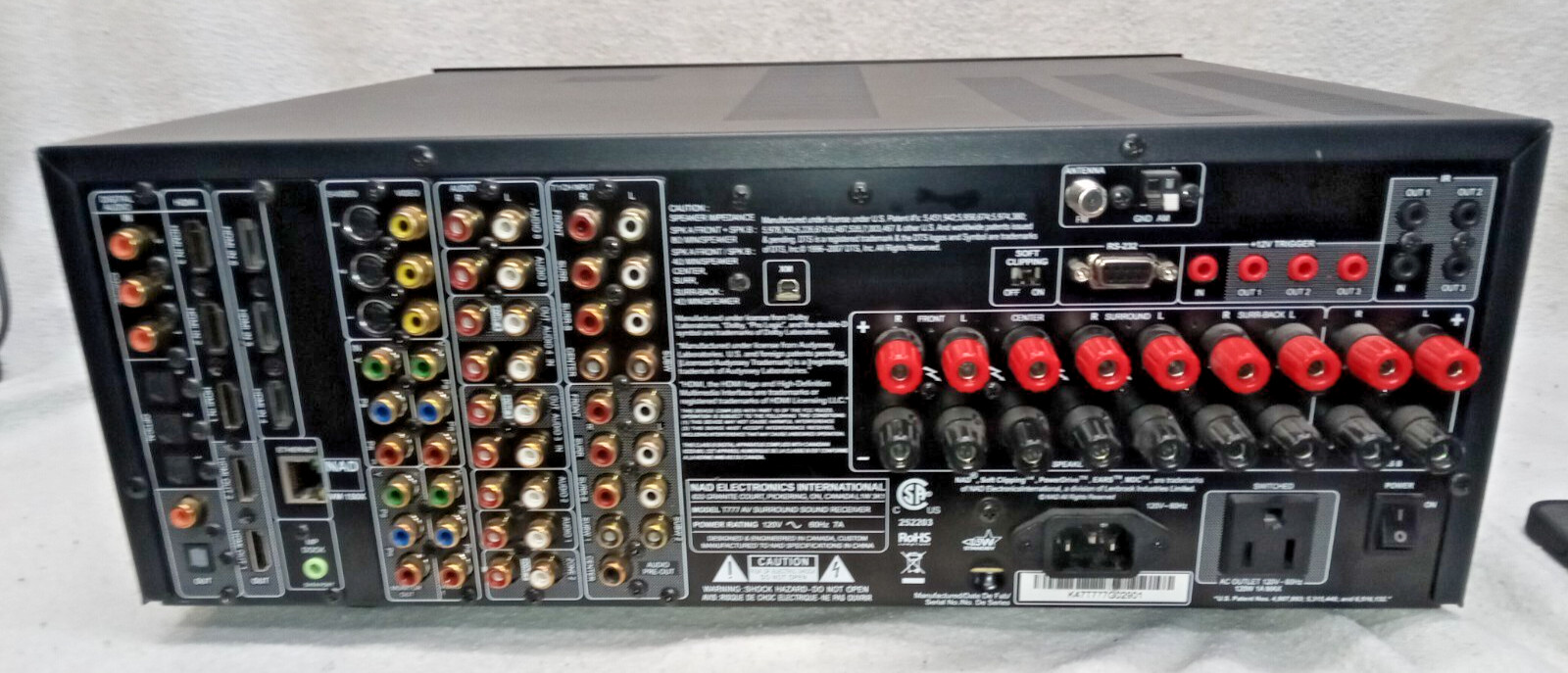 NAD T777 AV Surround Sound Receiver