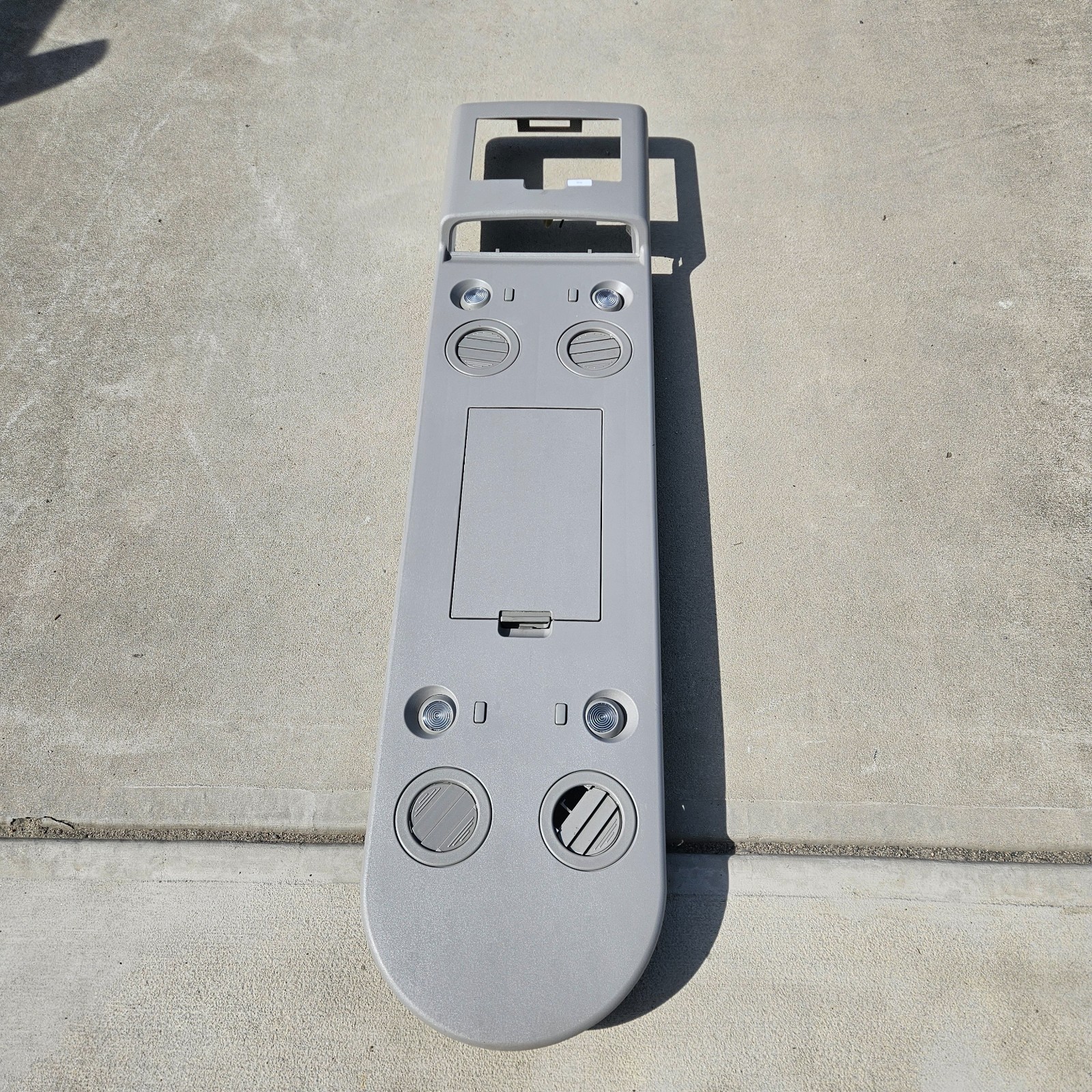 2004 - 2012 Nissan Armada Infiniti QX56 Overhead Console Rear Storage Grey OEM