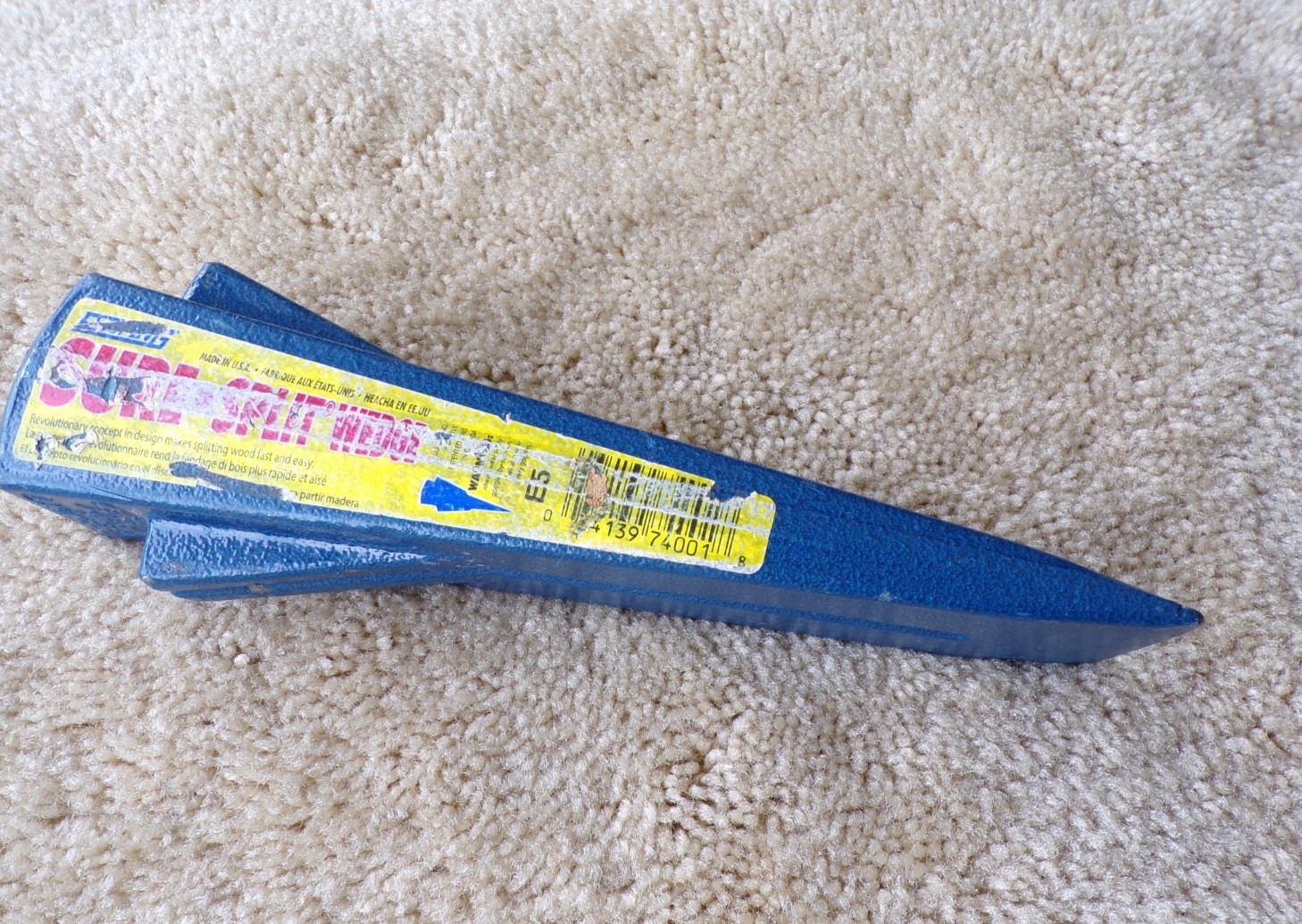 ESTWING E5 Sure Split Wedge Wood Splitting Tool with Forged Steel 5-Pound @h16