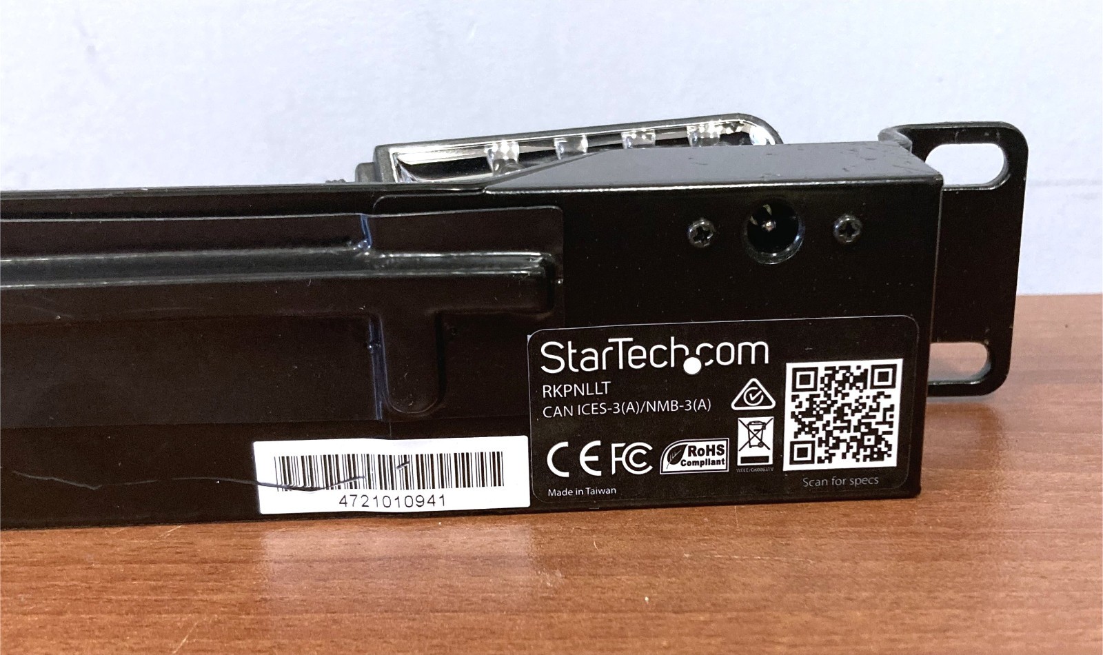 Startech RKPNLLT Rack Mount Dual 4-LED Gooseneck Light