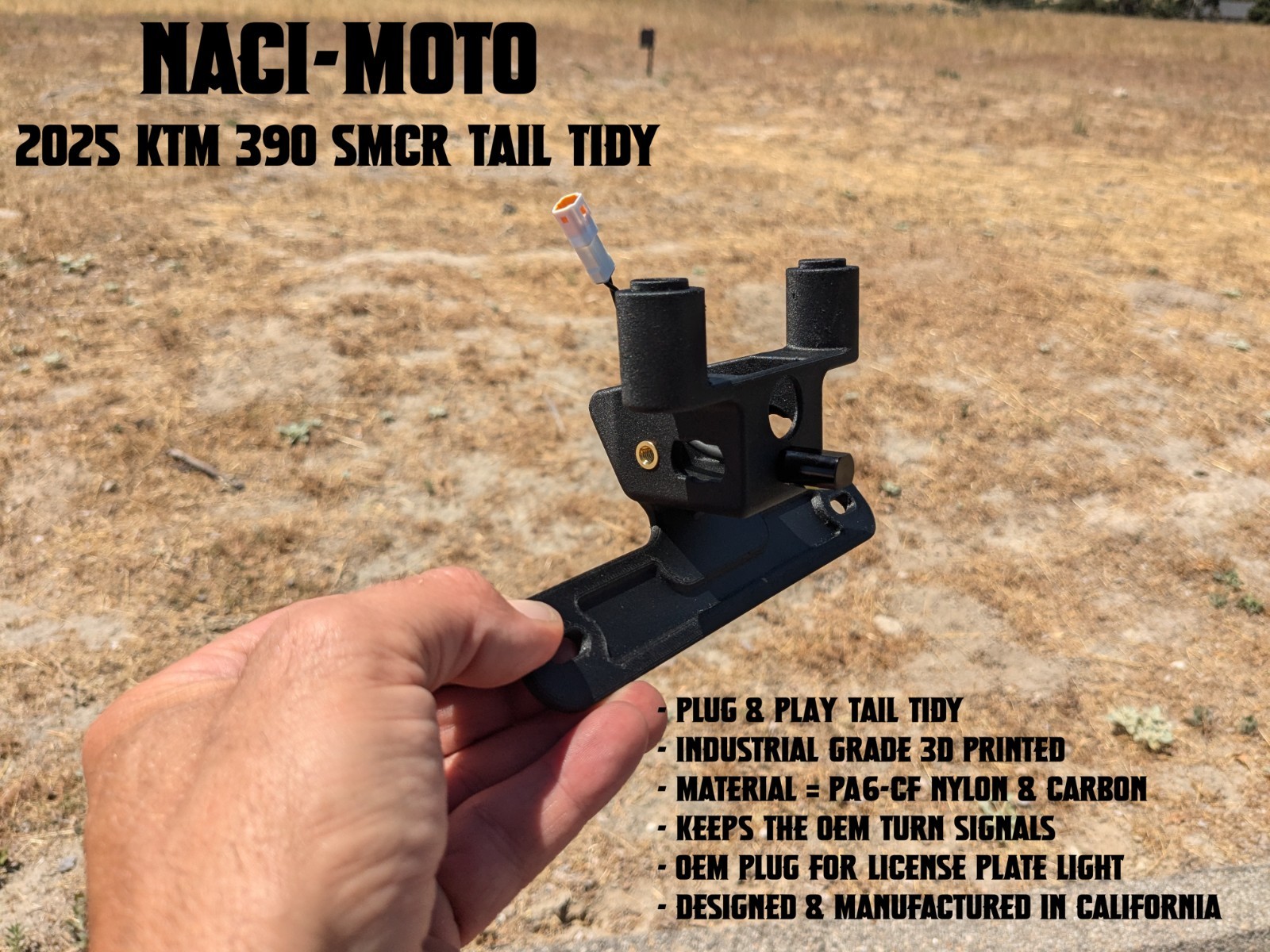 Naci-Moto 2025 KTM 390 V1 SMC R Tail Tidy