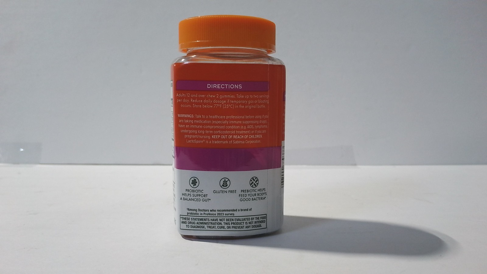 ~ Align ~ DUALBIOTIC Prebiotic & Probiotic ~ 60 Gummies ~ FRUIT FLAVOR