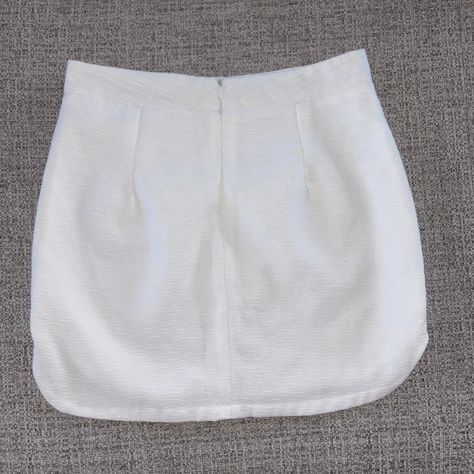 Sans souci white mini skirt size S