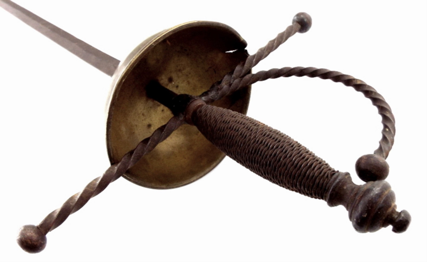 Antique Spanish Colonial Cuphilt Rapier sword 1700’s Pirates Buccaneer Battle