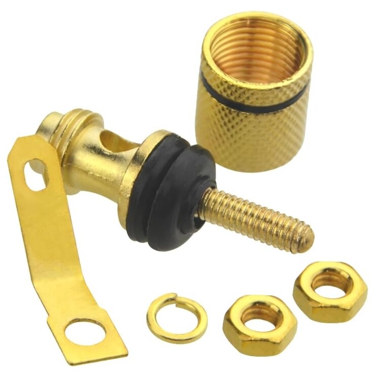 10Pcs 4mm Banana Plug Socket Connector Amplifier Speaker Terminal Binding Post