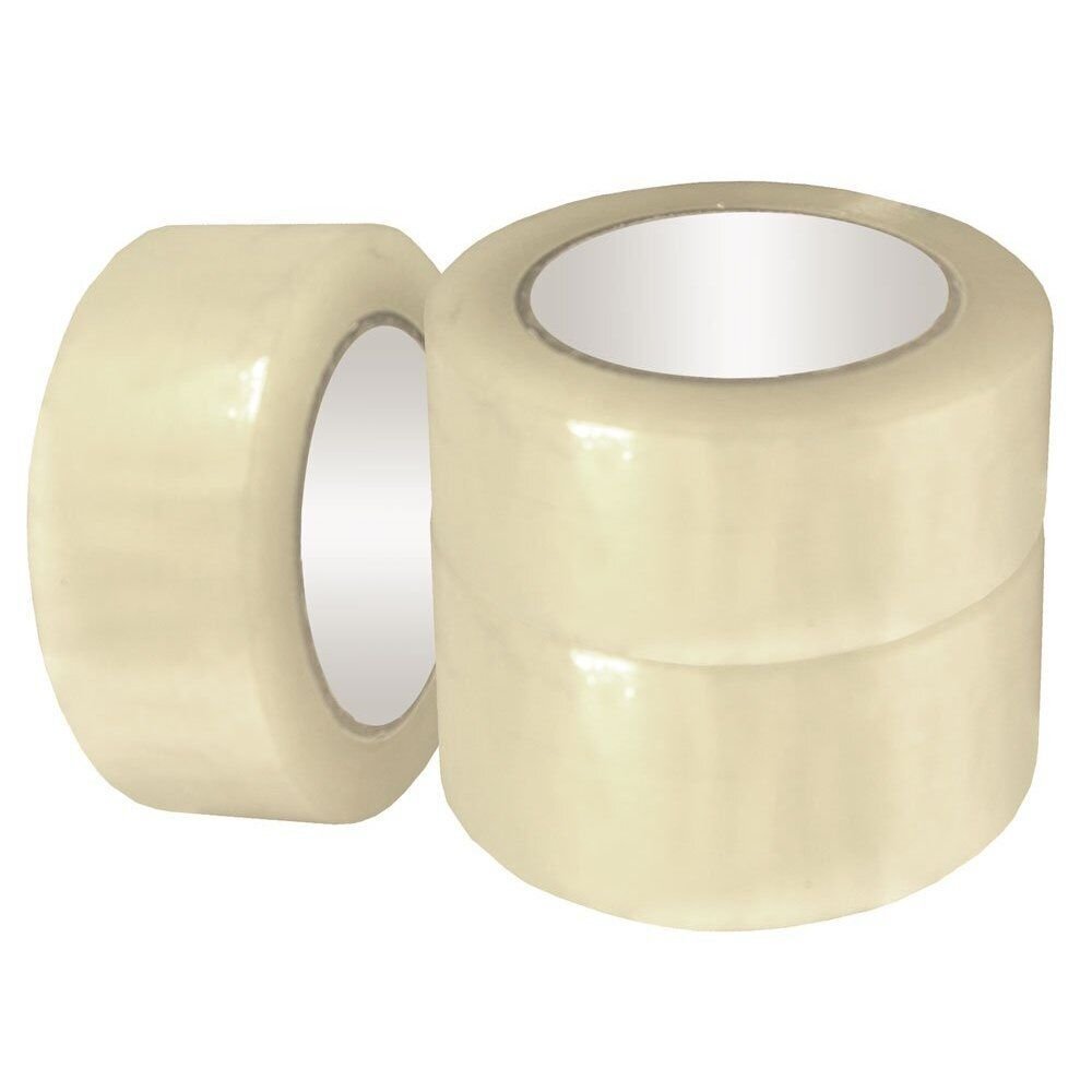 360 Rolls-2"x55 Yards(165' ft) Clear Carton Sealing Packing Packaging Tape