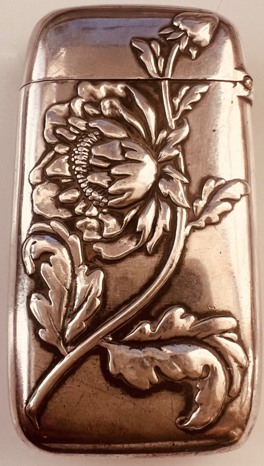 STERLING  VISTA CASE MATCH SAFE ART NOUVEAU GORGEOUS EXCELLENT NICE