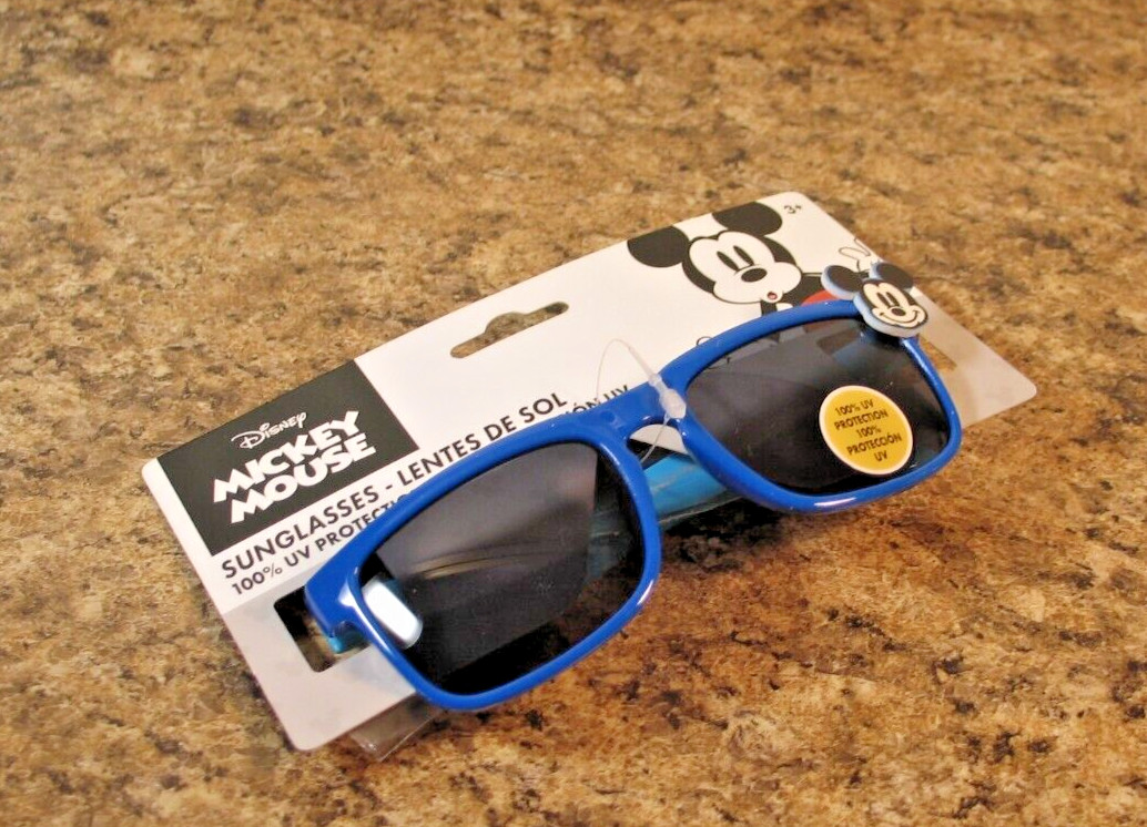 Disney Mickey Mouse Kids Sunglasses 100% UV Protection NEW