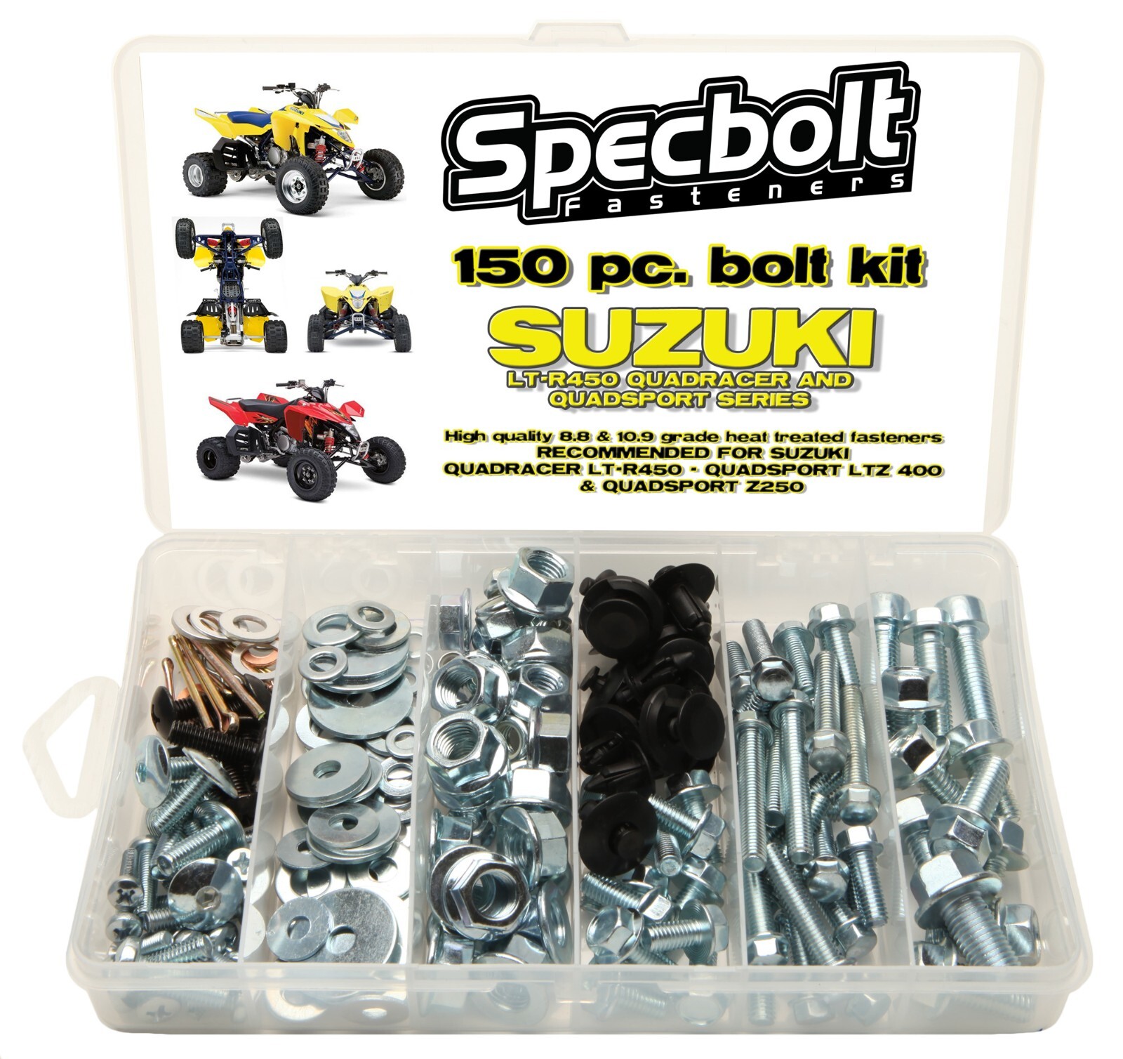 Bolt Kit Fits SUZUKI LTR450 ATV LTZ400 body plastics engine lugs frame exhaust