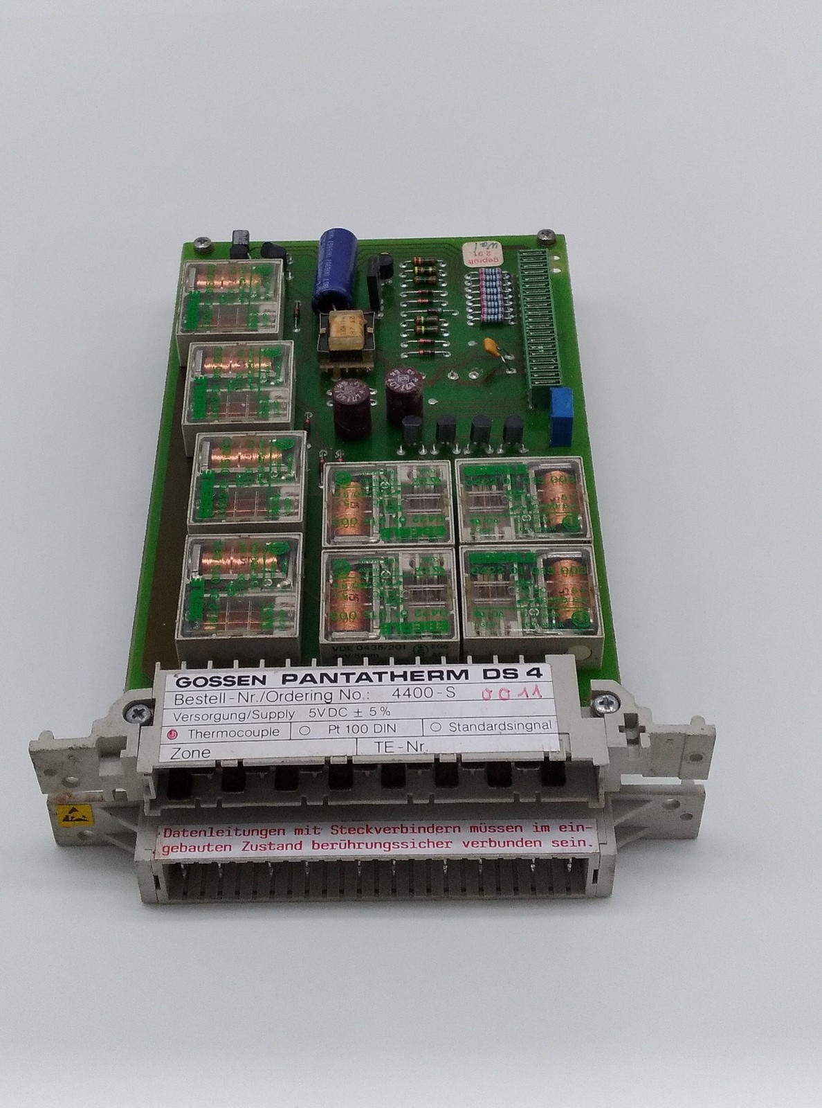 Gossen Pantatherm 4400-S Temperature Control Circuit Module