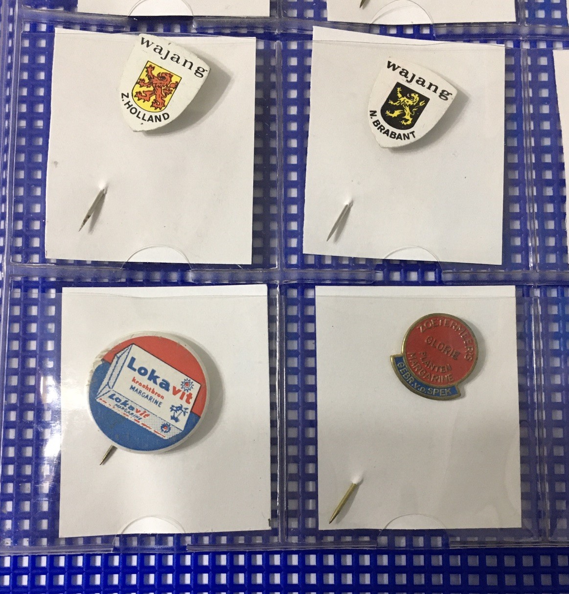 Vintage MARGARINE German Dairy Advertising Logo Lapel Hat Stick Pins Pin Lot