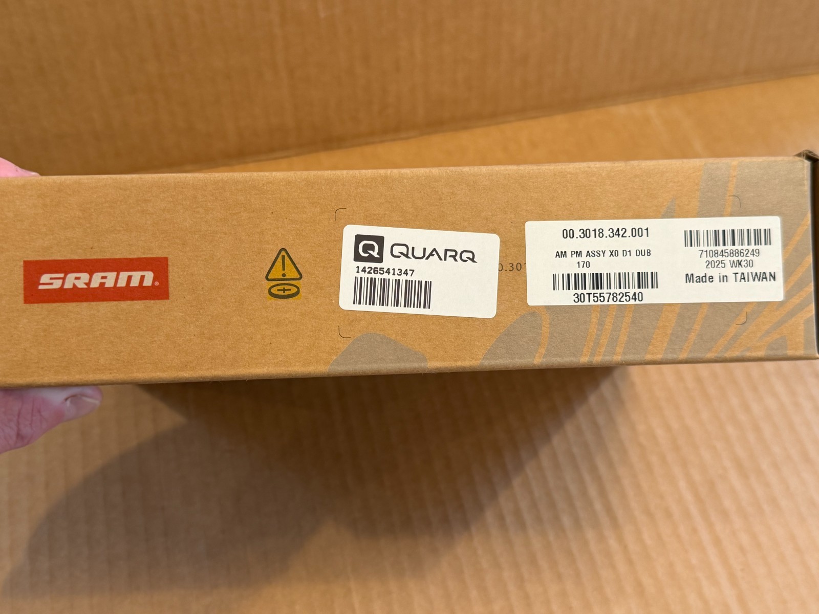 SRAM X0 Eagle AXS Dub Wide Transmission Left Arm Spindle Power Meter 170mm