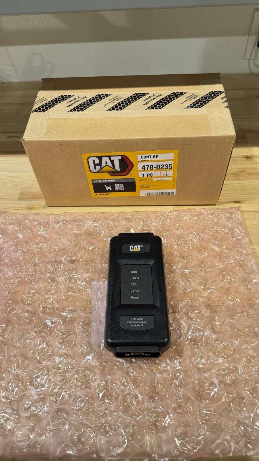 CAT 478-0235 COMMUNICATION ADAPTER (NEW FACTORY SEALED MFD 2025) GENUINE OEM NEW