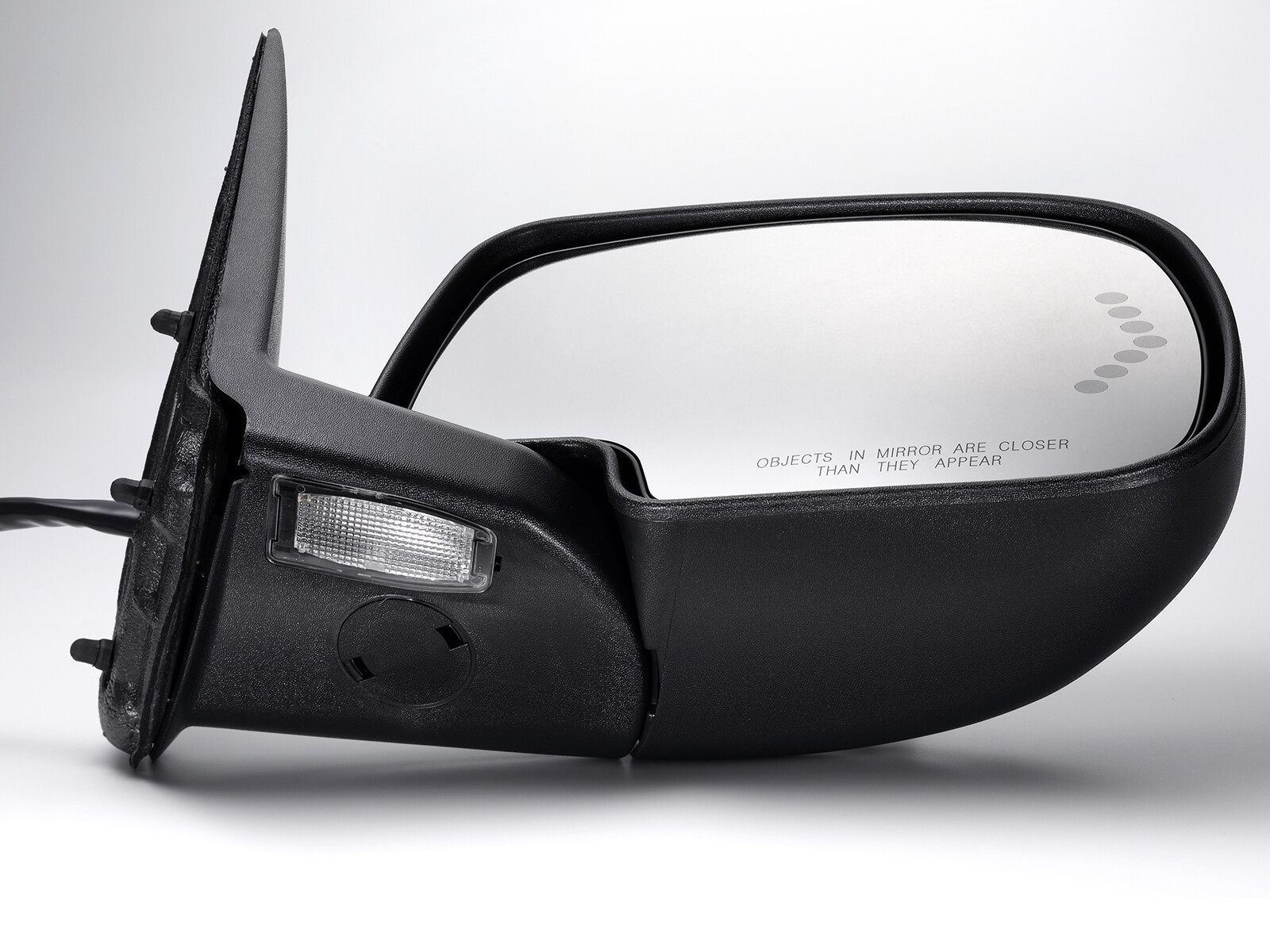 For 2003-2007 GM Pickup Truck Mirror Power Folding Signal Puddle Passenger Side