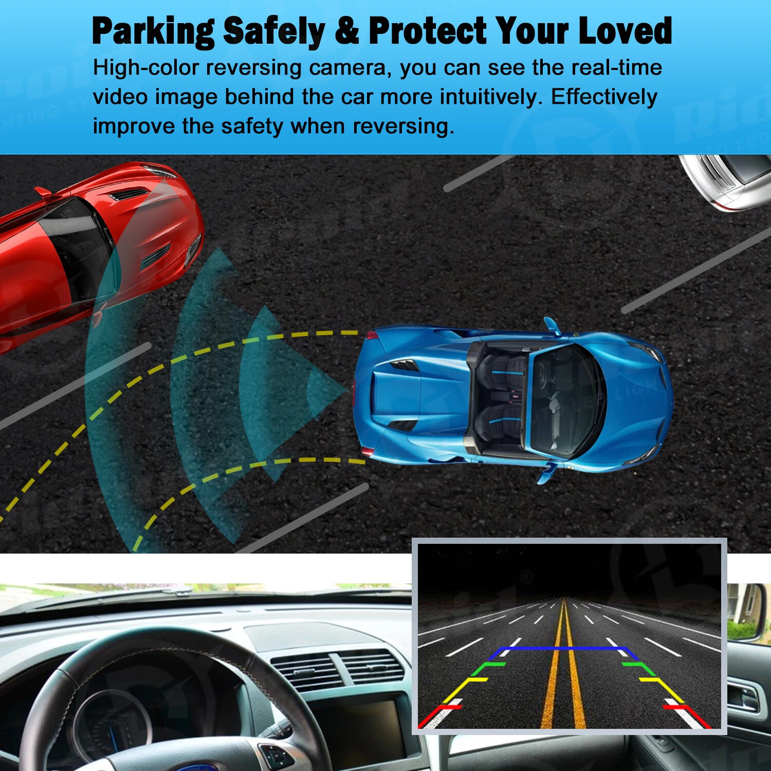 OEM Genuine Rear View Back Up Camera For Ford Escape 2014-2016 EJ5Z-19G490-A