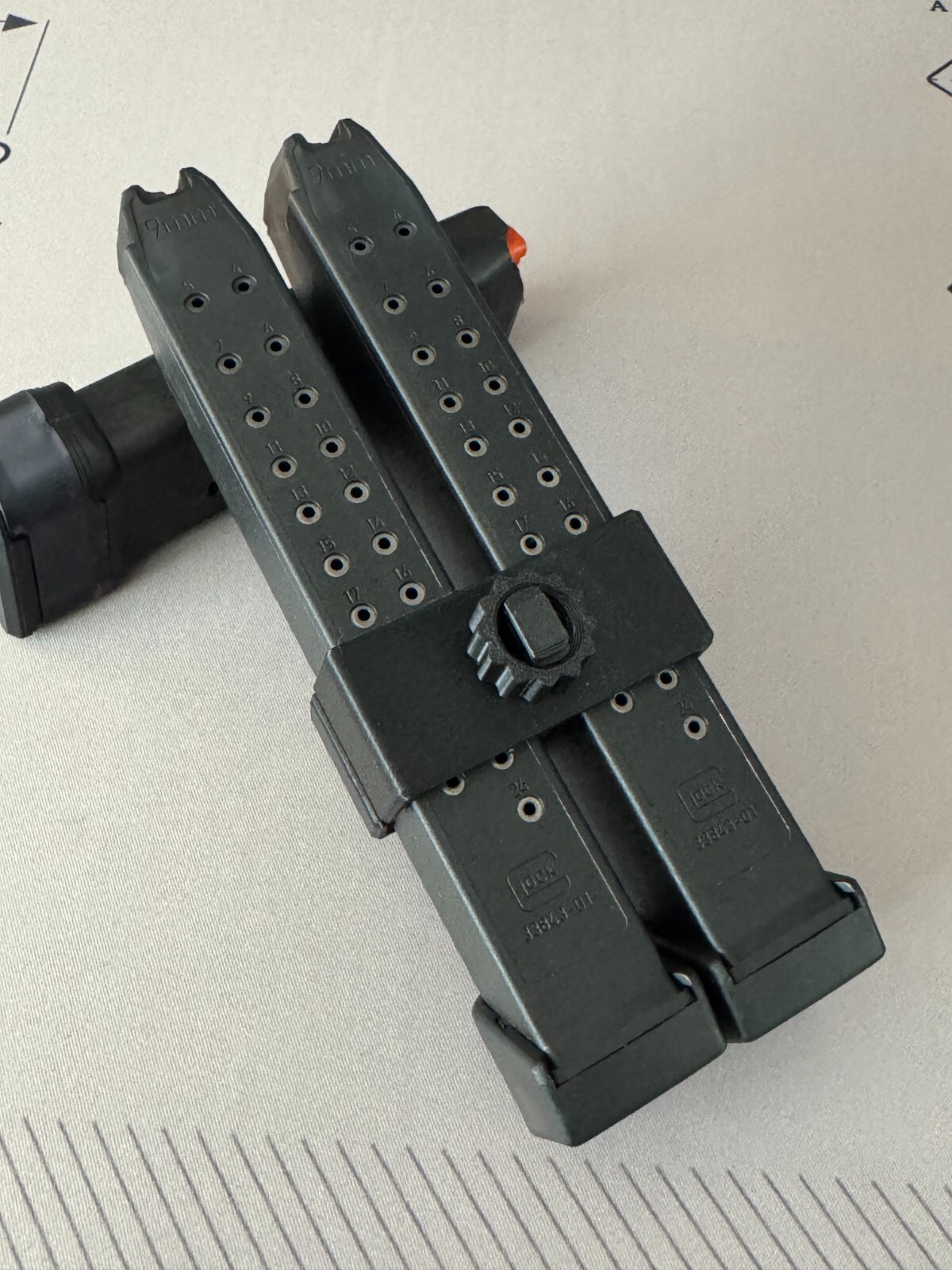 Glock Mag Coupler Black