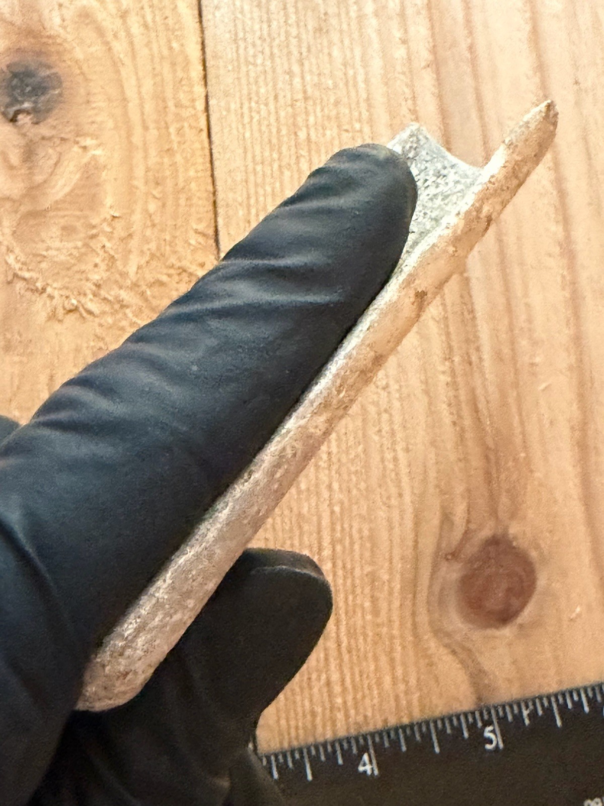 Tomachee Artifacts 👣 ESKIMO INUITS BOW N ARROW SHAFT STRAIGHTENER ALASKA🔥