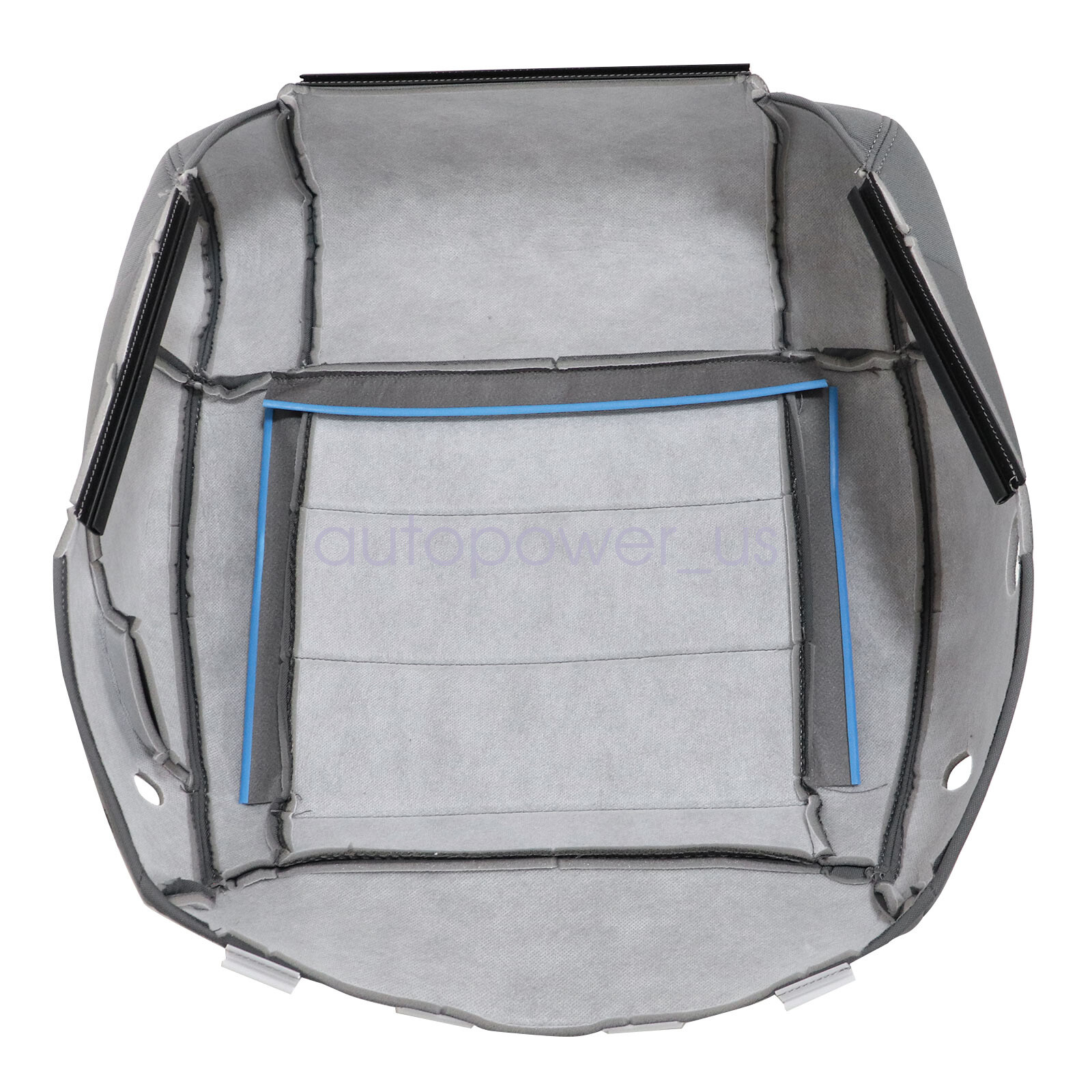 For 2008-2010 Jeep Wrangler Sahara Rubicon Front Cloth Seat Cover & Foam Cushion