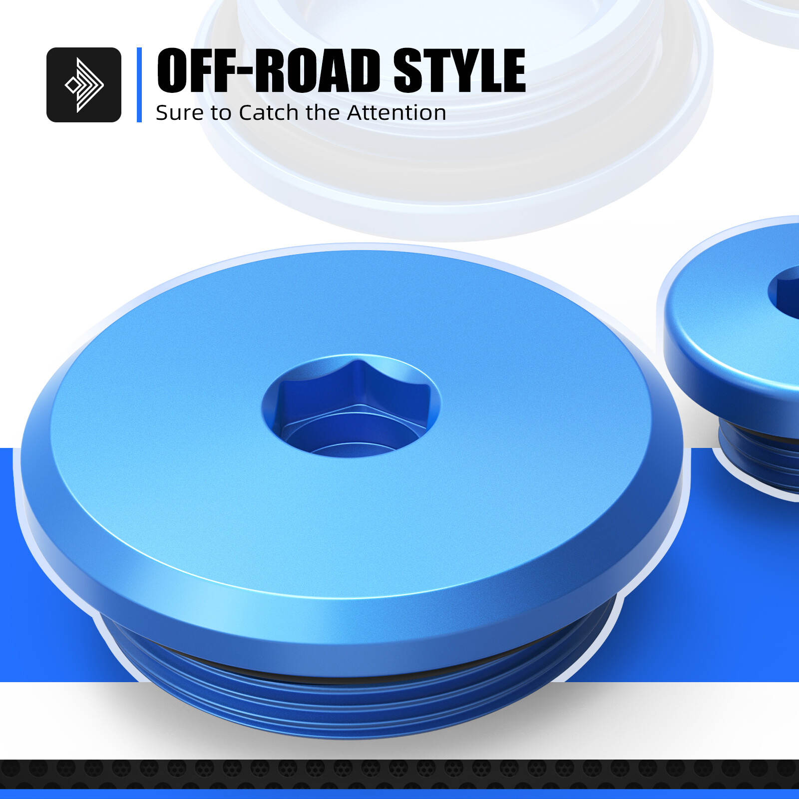 Crankcase Cover Plug Cap For Yamaha GRIZZLY 550 700 RAPTOR 700R RHINO 700 ATV