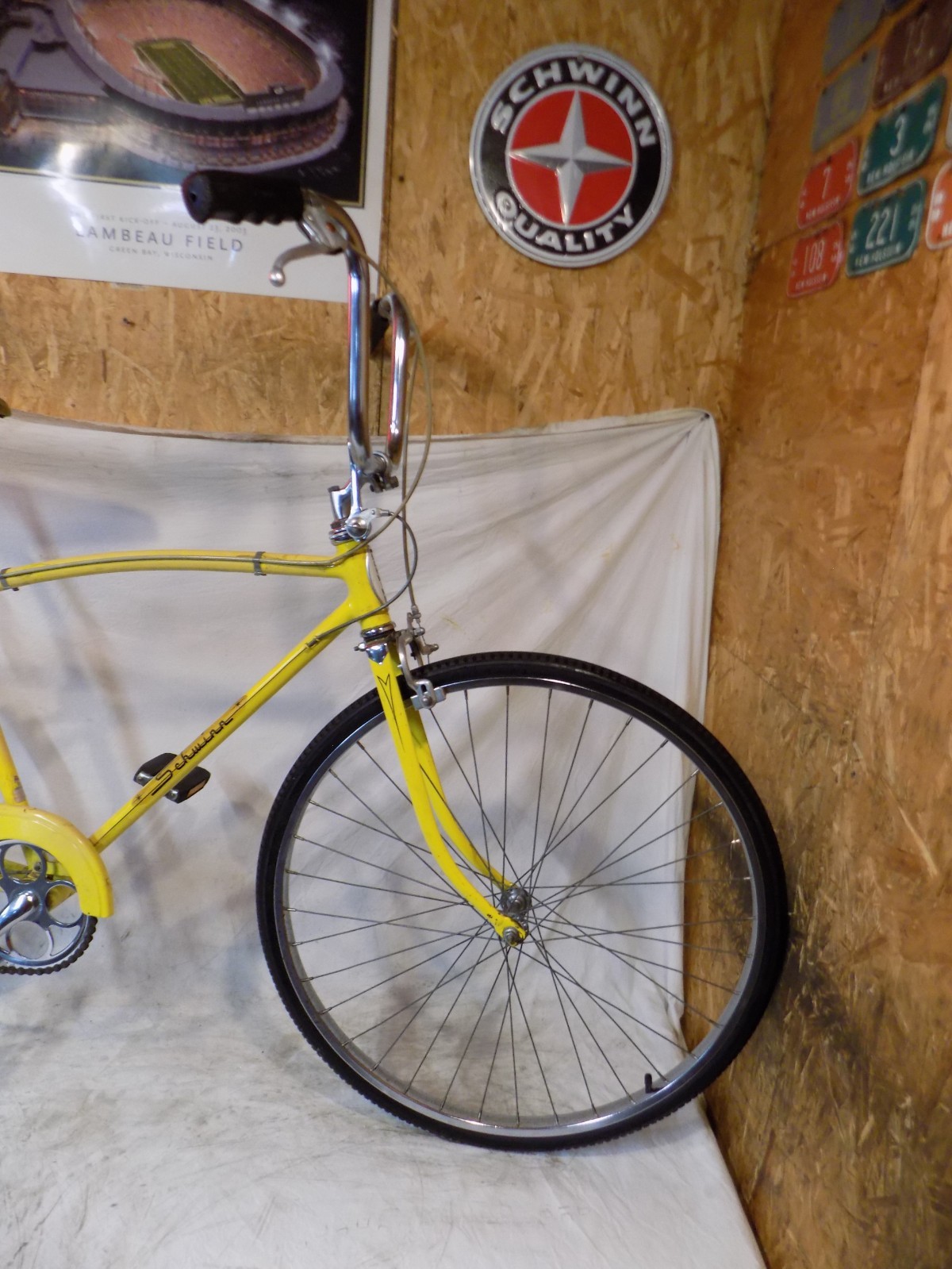 1975 SCHWINN COLLEGIATE 5-SPEED STINGRAY MANTA RAY FASTBACK SPORT VINTAGE BIKE!