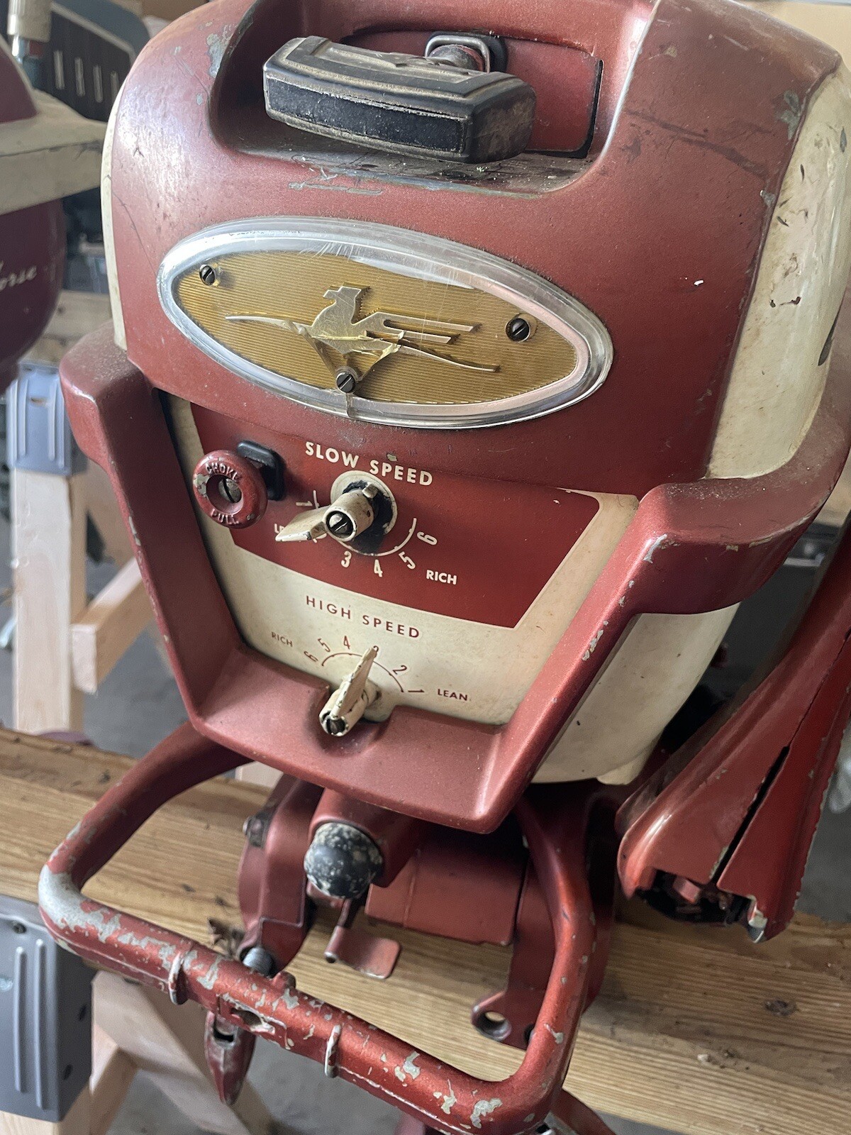 1958 Johnson Seahorse 10HP QD-19 Outboard Motor