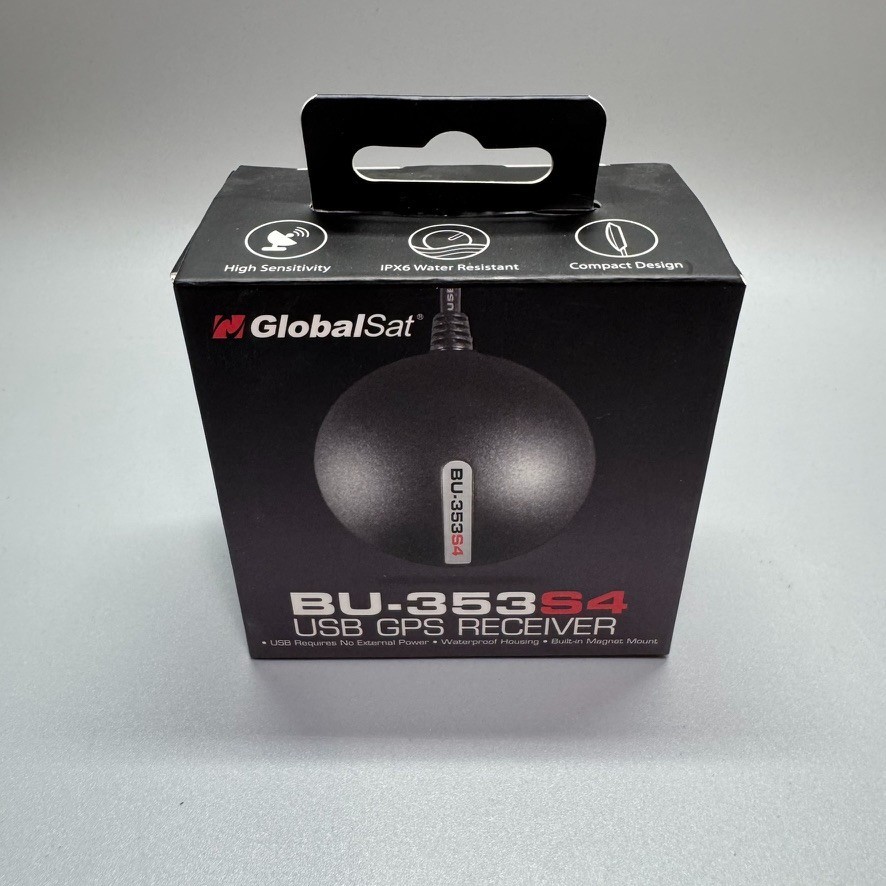 GlobalSat BU-353-S4 USB GPS Receiver - Black