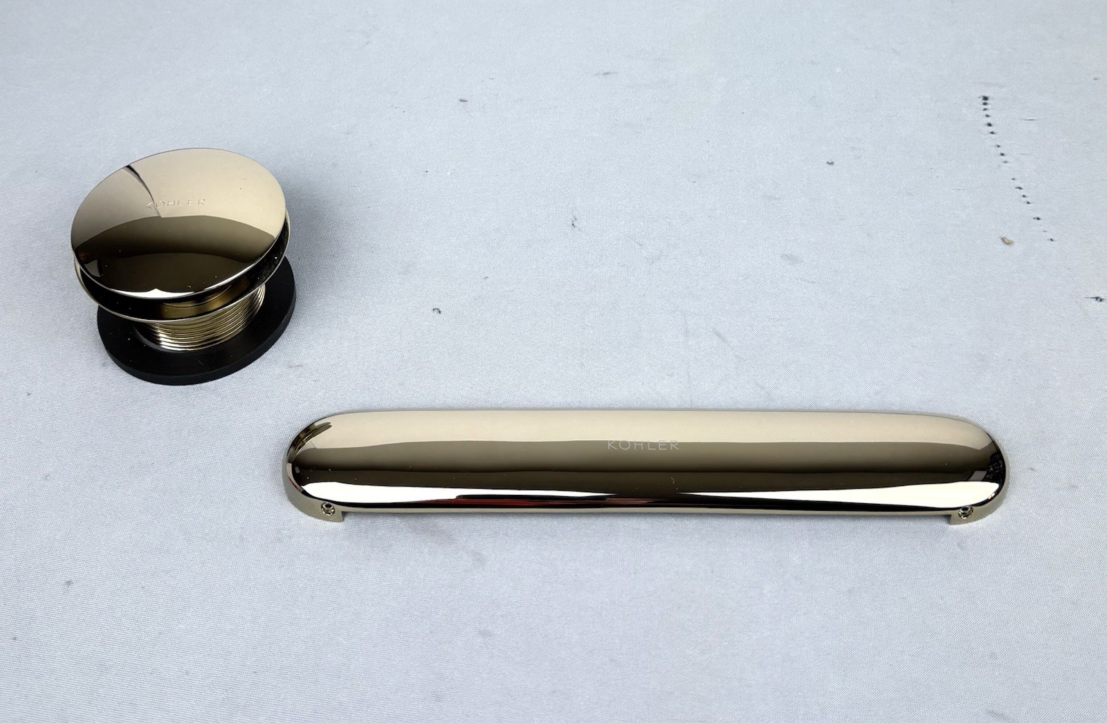 Kohler K-7272-AF Clearflo 1-1/2" Tub Drain Kit with Overflow - French Gold