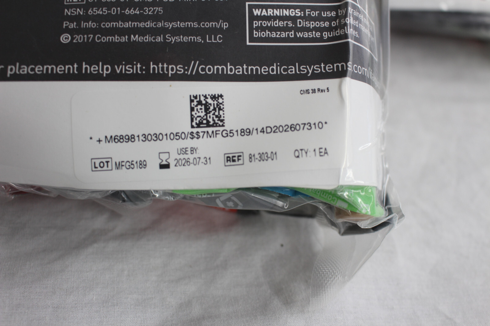 MARCH IFAK RESUPPLY KIT REFILL KIT DATED 2026 BULK LOT OF 10