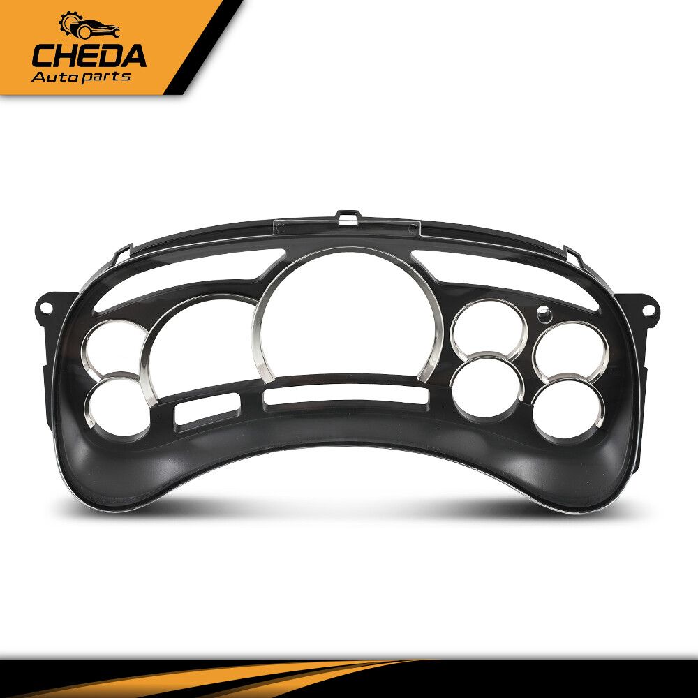 Gauge Cluster Lens Cover Chrome Ring Fit For 03 04 05 06 GM Trucks SUVs Escalade